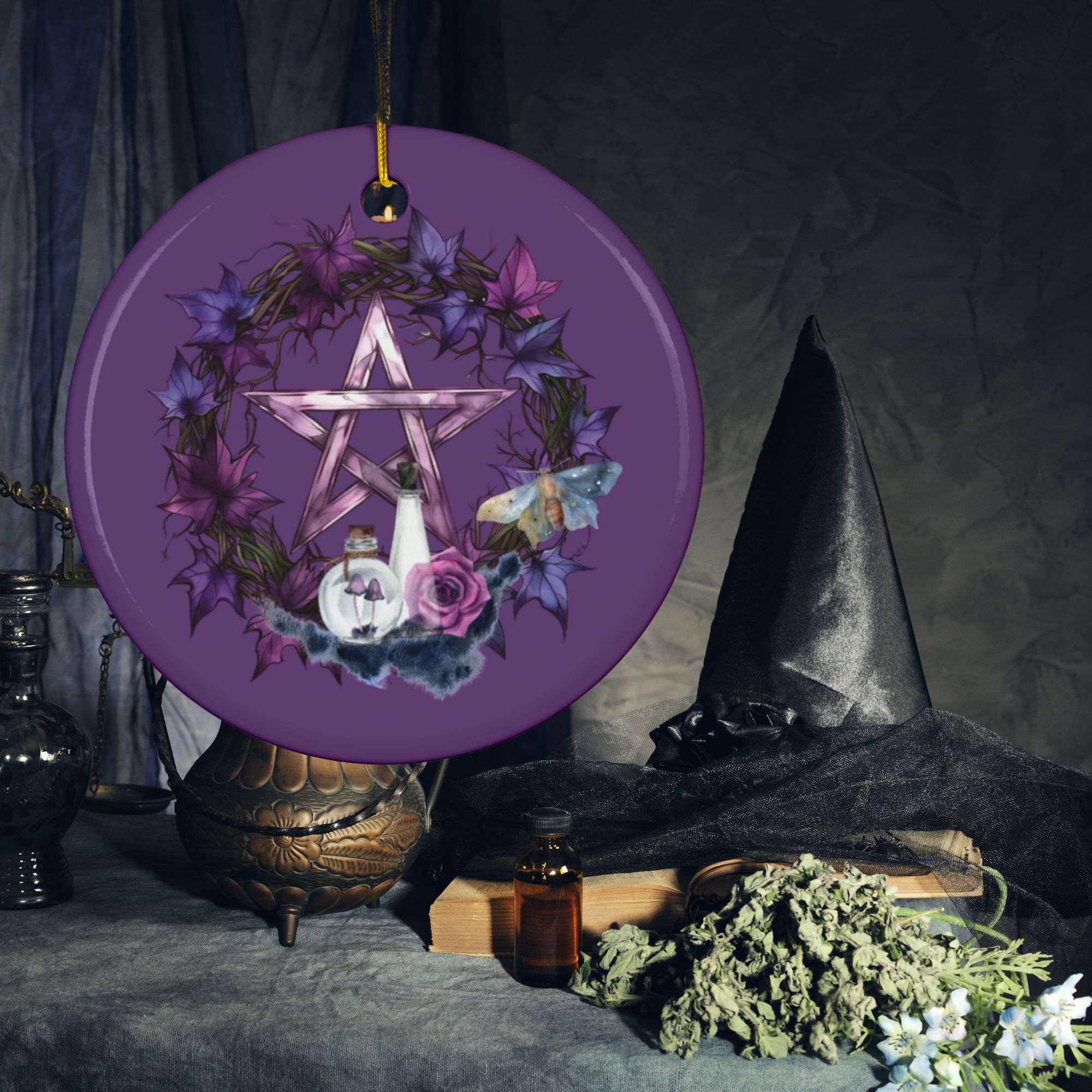 Witches Altar Charm Ornament product thumbnail image Witches Altar Charm Ornament product thumbnail image