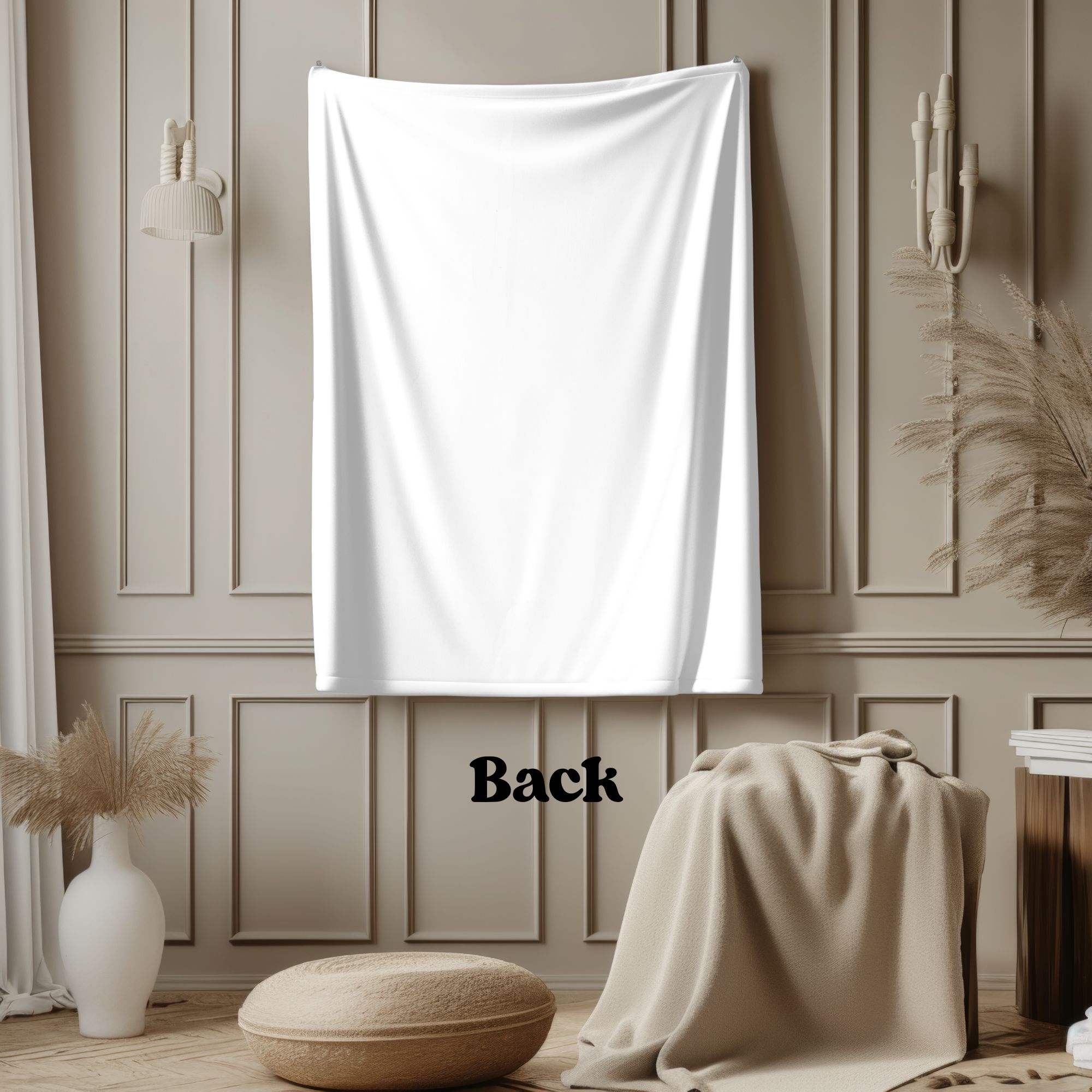 Cozy Witch Themed Plush Blanket product thumbnail image Cozy Witch Themed Plush Blanket product thumbnail image
