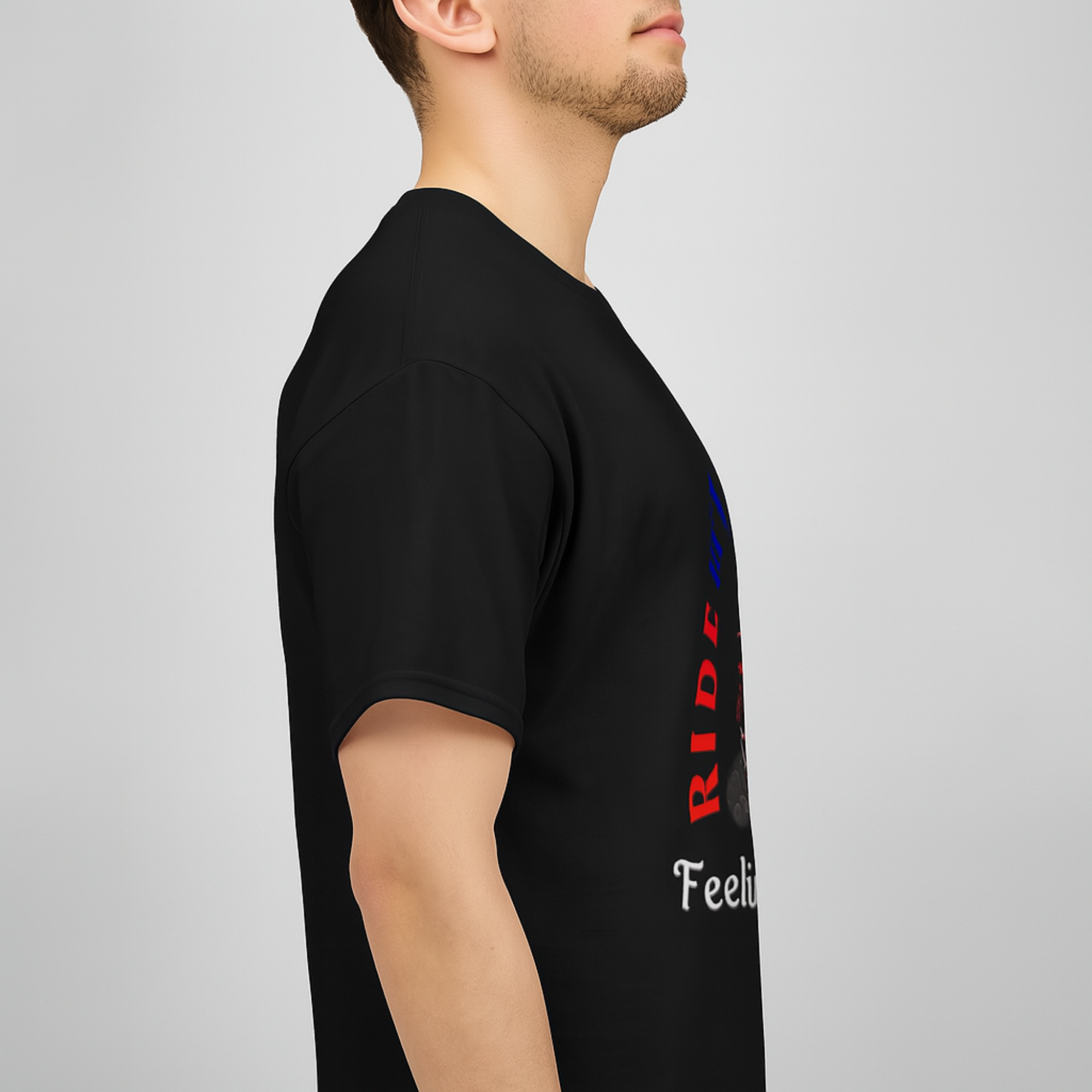 Ride With Pride Motorcycle T Shirt | Biker Graphic Tee | Unisex Heavy Cotton Shirt | Red White Blue USA Colors | Freedom Feeling Tee | Gift for Bikers product thumbnail image Ride With Pride Motorcycle T Shirt | Biker Graphic Tee | Unisex Heavy Cotton Shirt | Red White Blue USA Colors | Freedom Feeling Tee | Gift for Bikers product thumbnail image