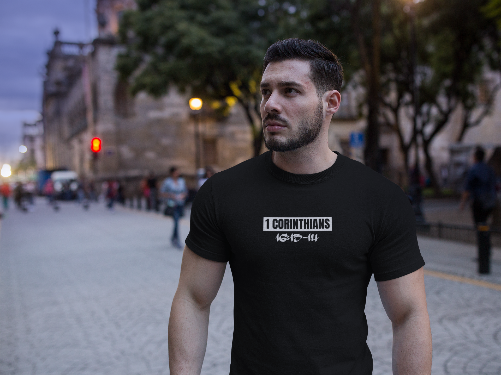 Act Like Men Inspirational Quotes for Daily Motivation, Casual Wear, Gift for Friends, Summer Style, Faith Apparel product thumbnail image Act Like Men Inspirational Quotes for Daily Motivation, Casual Wear, Gift for Friends, Summer Style, Faith Apparel product thumbnail image