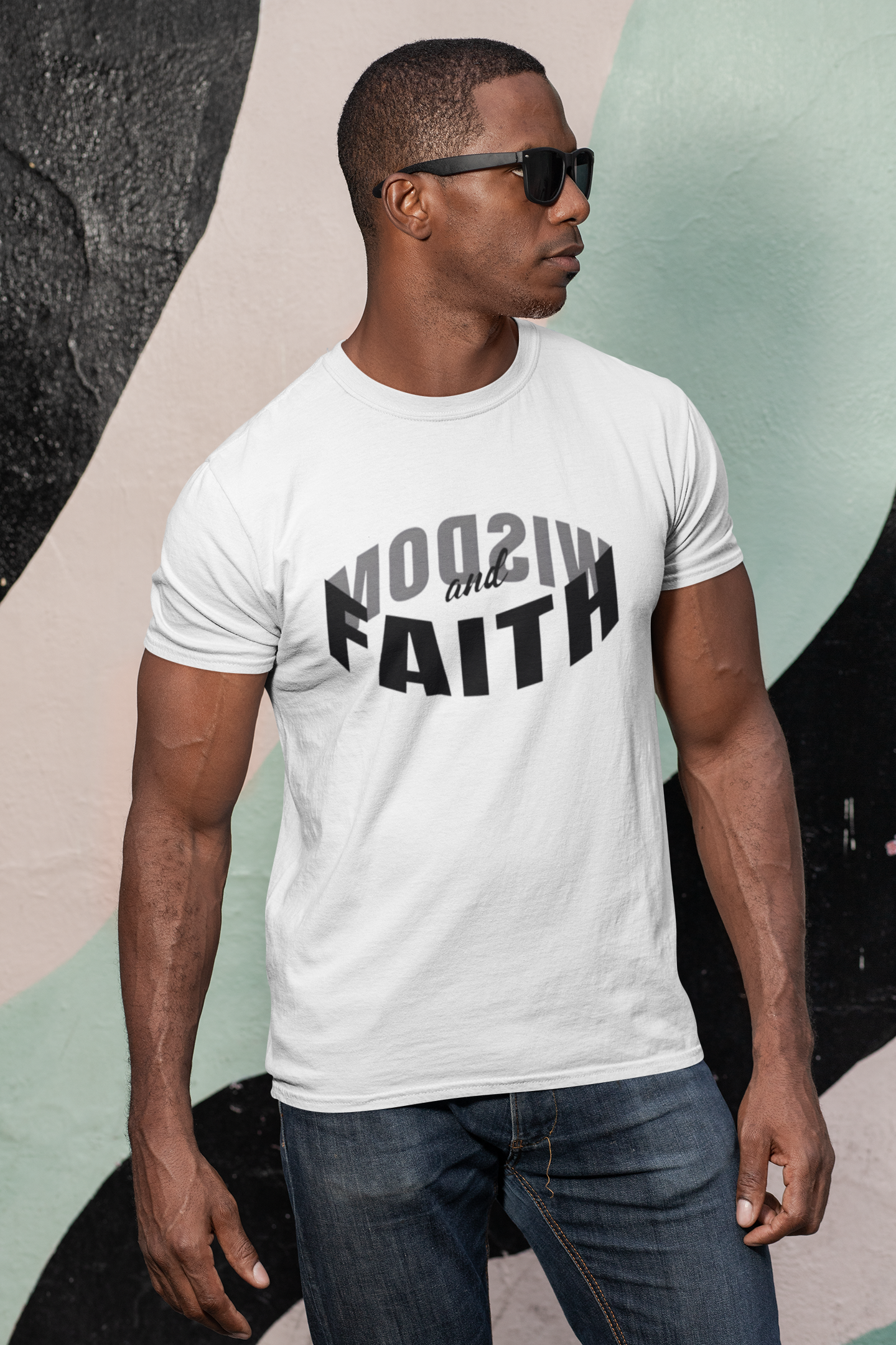 Faith-Inspired Unisex Tee: Stand in Wisdom, Blessed Vibes, Spiritual Clothing, Gift for the Faithful, Everyday Comfort product thumbnail image Faith-Inspired Unisex Tee: Stand in Wisdom, Blessed Vibes, Spiritual Clothing, Gift for the Faithful, Everyday Comfort product thumbnail image