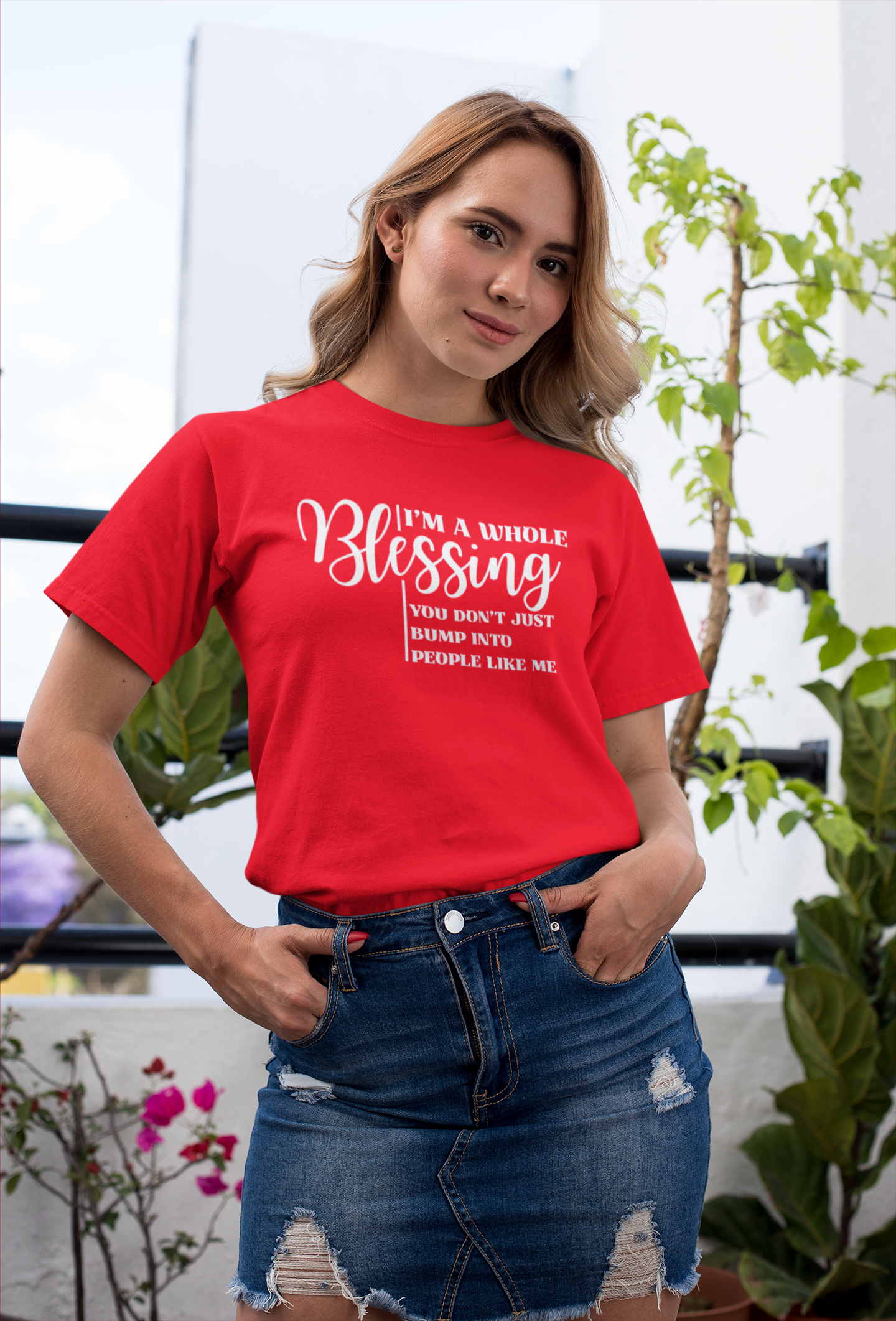 Blessing Tee - Unisex Short Sleeve Jersey T-Shirt, Motivational Quote Shirt, Inspirational Apparel, Uplifting Gift, Everyday Wear Blessing Tee - Unisex Short Sleeve Jersey T-Shirt, Motivational Quote Shirt, Inspirational Apparel, Uplifting Gift, Everyday Wear