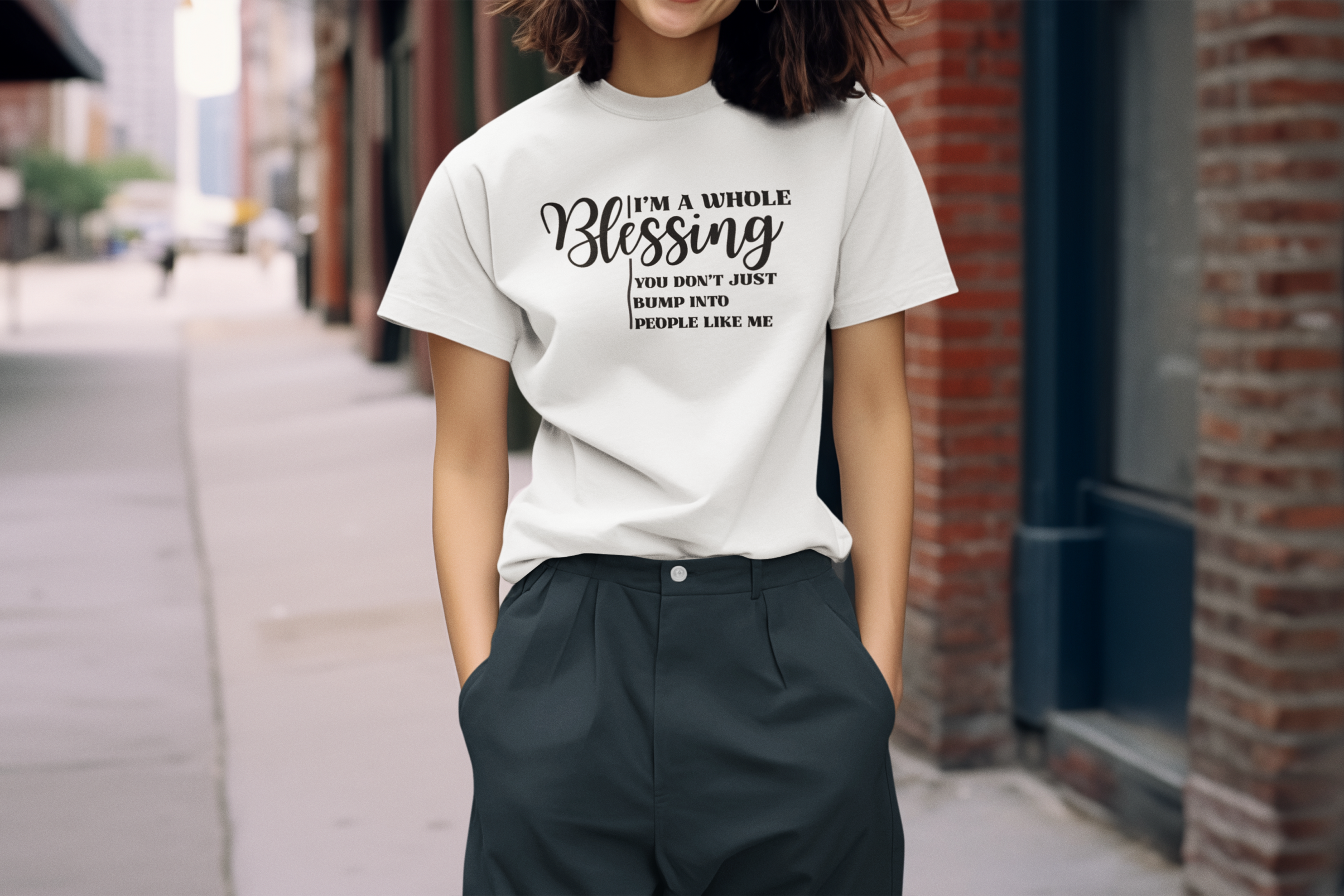 Blessing Tee - Unisex Short Sleeve Shirt, Inspirational Gift, Positive Affirmation, Casual Wear, Spiritual Love, Everyday Comfort Blessing Tee - Unisex Short Sleeve Shirt, Inspirational Gift, Positive Affirmation, Casual Wear, Spiritual Love, Everyday Comfort