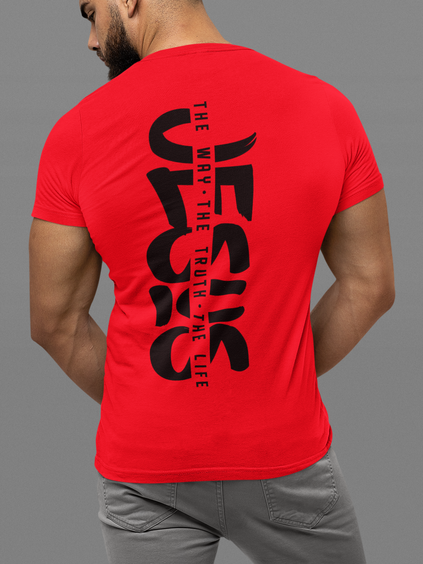 The Way, Truth, Life Unisex Tee, Inspirational T-Shirt, Christian Apparel, Jesus Message Shirt, Everyday Comfortable Wear, Perfect Gift product thumbnail image The Way, Truth, Life Unisex Tee, Inspirational T-Shirt, Christian Apparel, Jesus Message Shirt, Everyday Comfortable Wear, Perfect Gift product thumbnail image