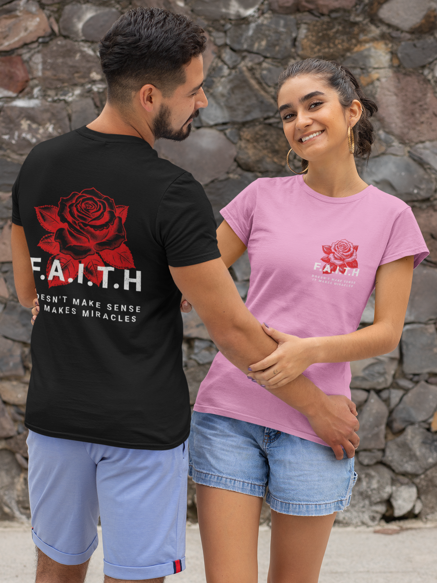 Faith Inspirational Tee, Motivational Shirt, Floral Graphic Tee, Positive Affirmation Top, Gift for Believers, Everyday Casual Wear Faith Inspirational Tee, Motivational Shirt, Floral Graphic Tee, Positive Affirmation Top, Gift for Believers, Everyday Casual Wear