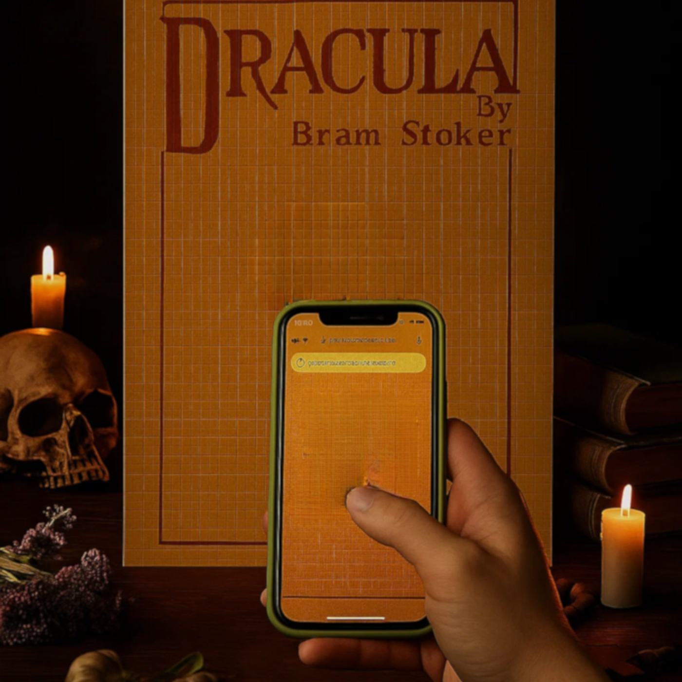 Dracula 1897 Jigsaw Puzzle / First Edition Cover + Augmented Reality product thumbnail image Dracula 1897 Jigsaw Puzzle / First Edition Cover + Augmented Reality product thumbnail image
