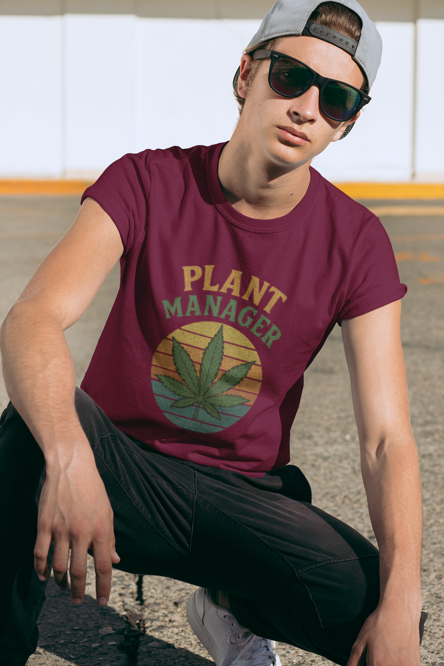Plant Manager Retro Unisex T-Shirt product thumbnail image