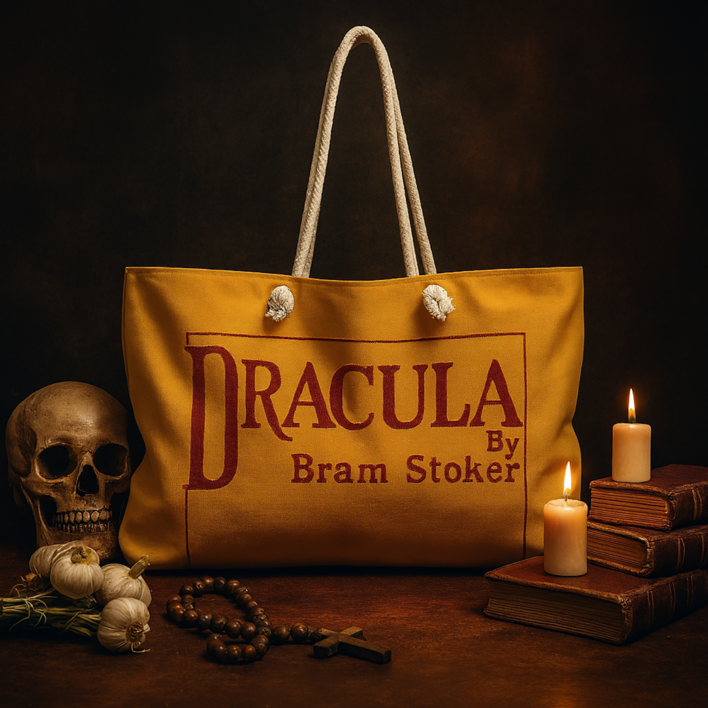 Dracula Weekender 1897 Bag / Fashion Style / Gothic Travel Tote