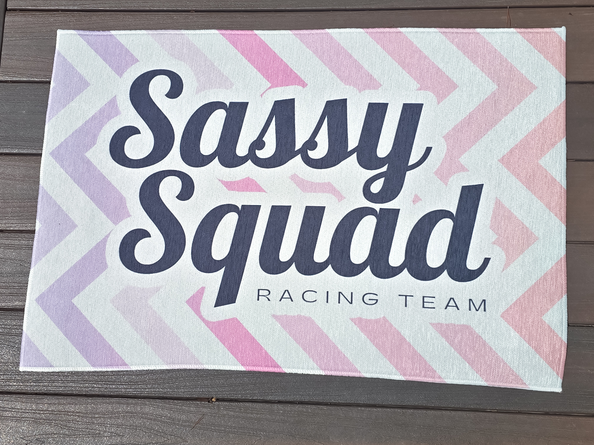 Sassy Squad Racing Team | Outdoor Rug product thumbnail image Sassy Squad Racing Team | Outdoor Rug product thumbnail image