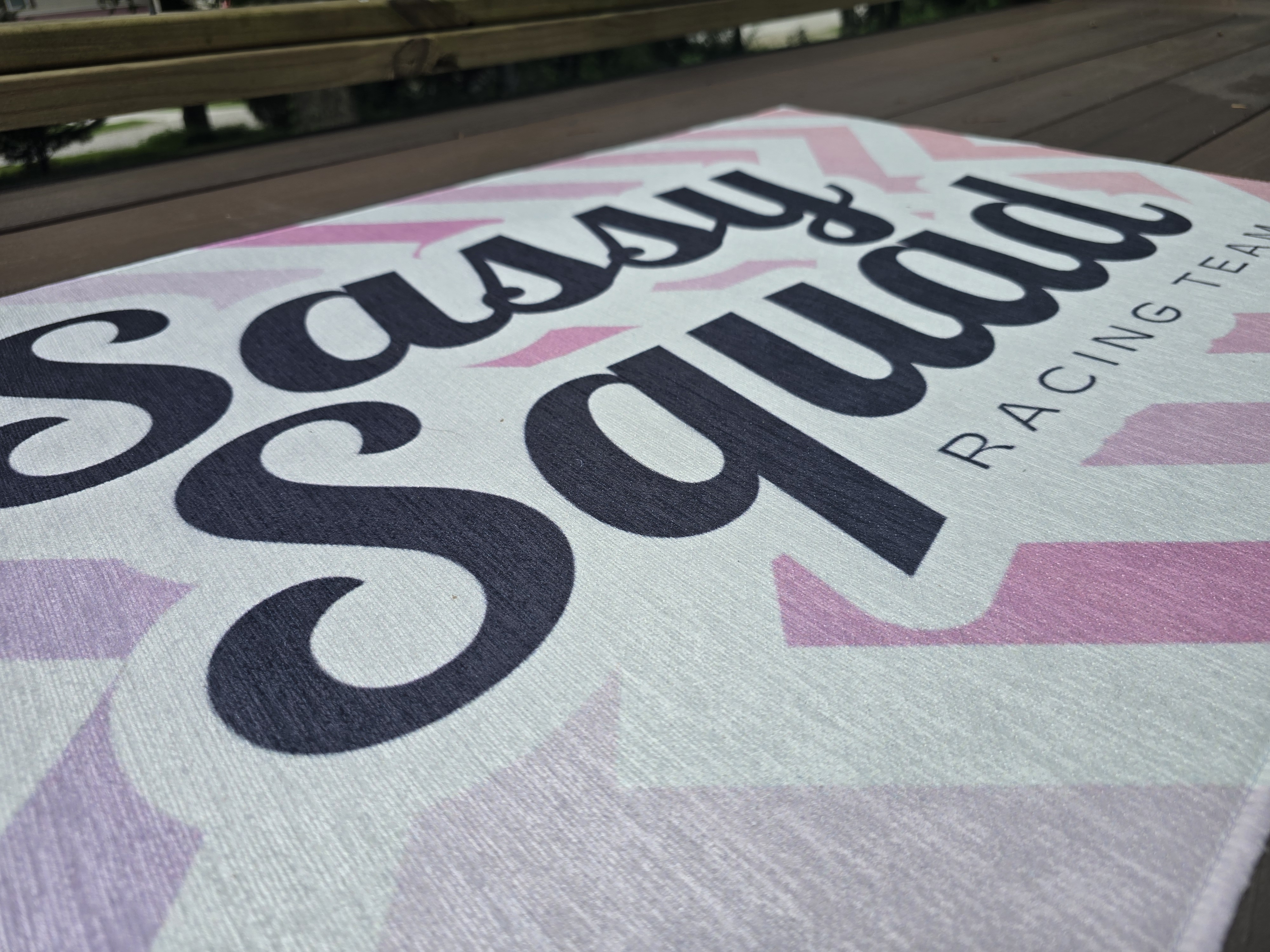 Sassy Squad Racing Team | Outdoor Rug product thumbnail image Sassy Squad Racing Team | Outdoor Rug product thumbnail image