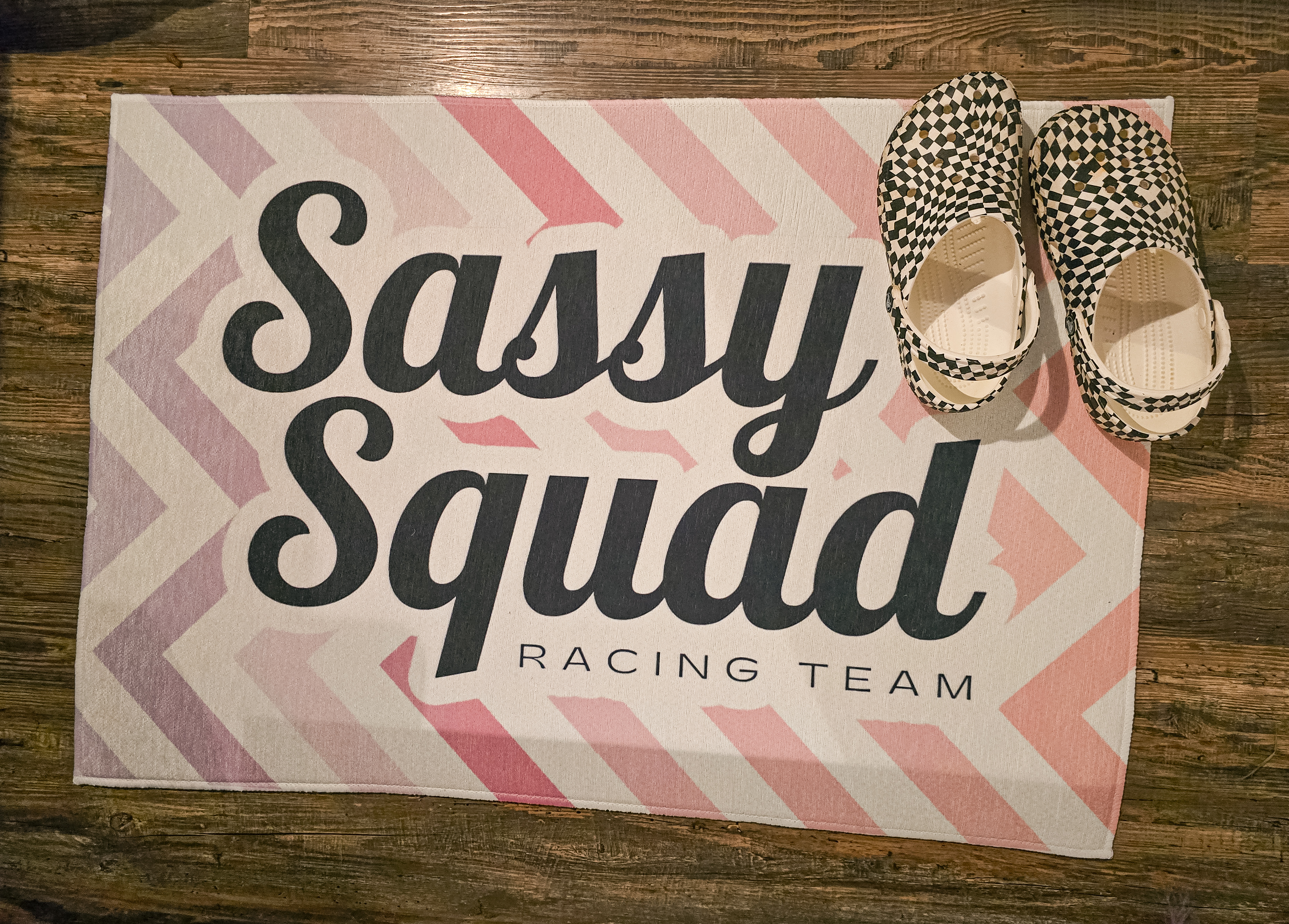Sassy Squad Racing Team | Outdoor Rug product thumbnail image Sassy Squad Racing Team | Outdoor Rug product thumbnail image