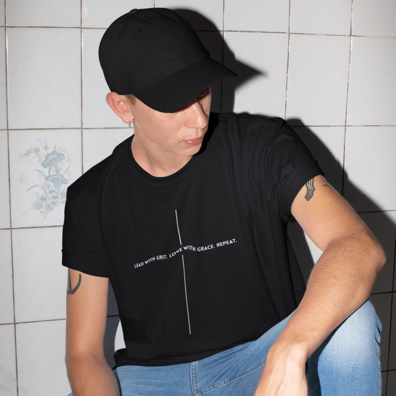 Lead With Grit Men’s Tee