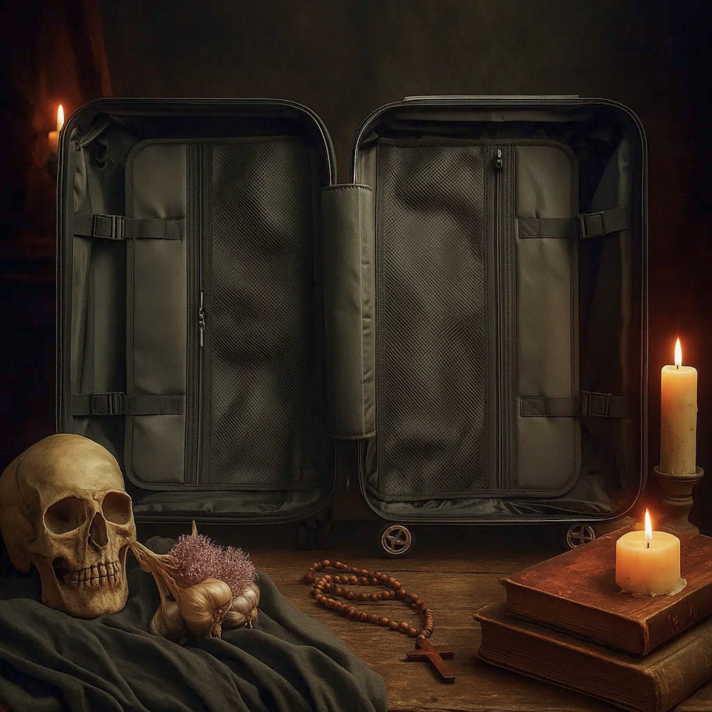 Dracula 1897 Suitcase – First Edition Cover + Augmented Reality product thumbnail image Dracula 1897 Suitcase – First Edition Cover + Augmented Reality product thumbnail image