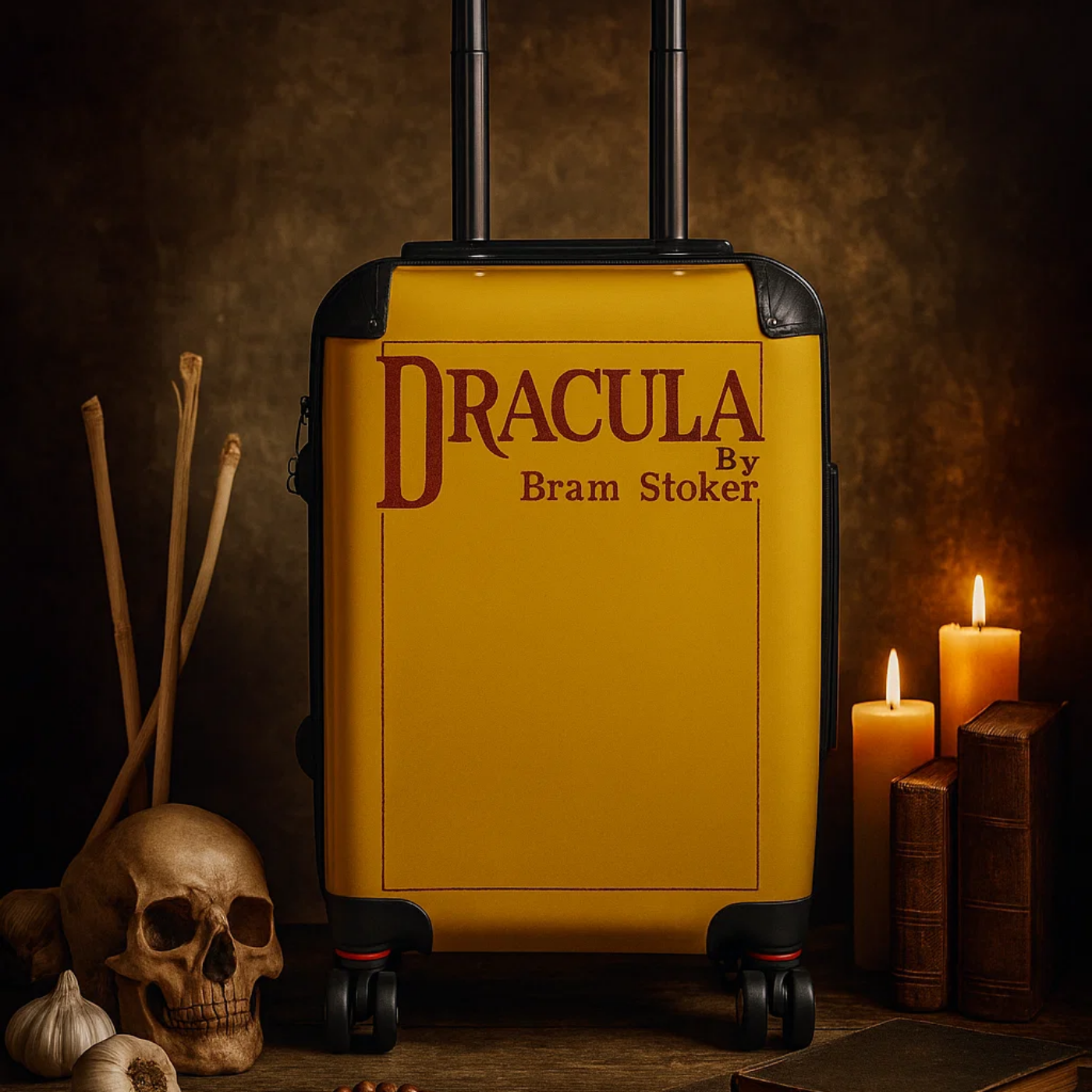 Dracula 1897 Suitcase – First Edition Cover + Augmented Reality Dracula 1897 Suitcase – First Edition Cover + Augmented Reality