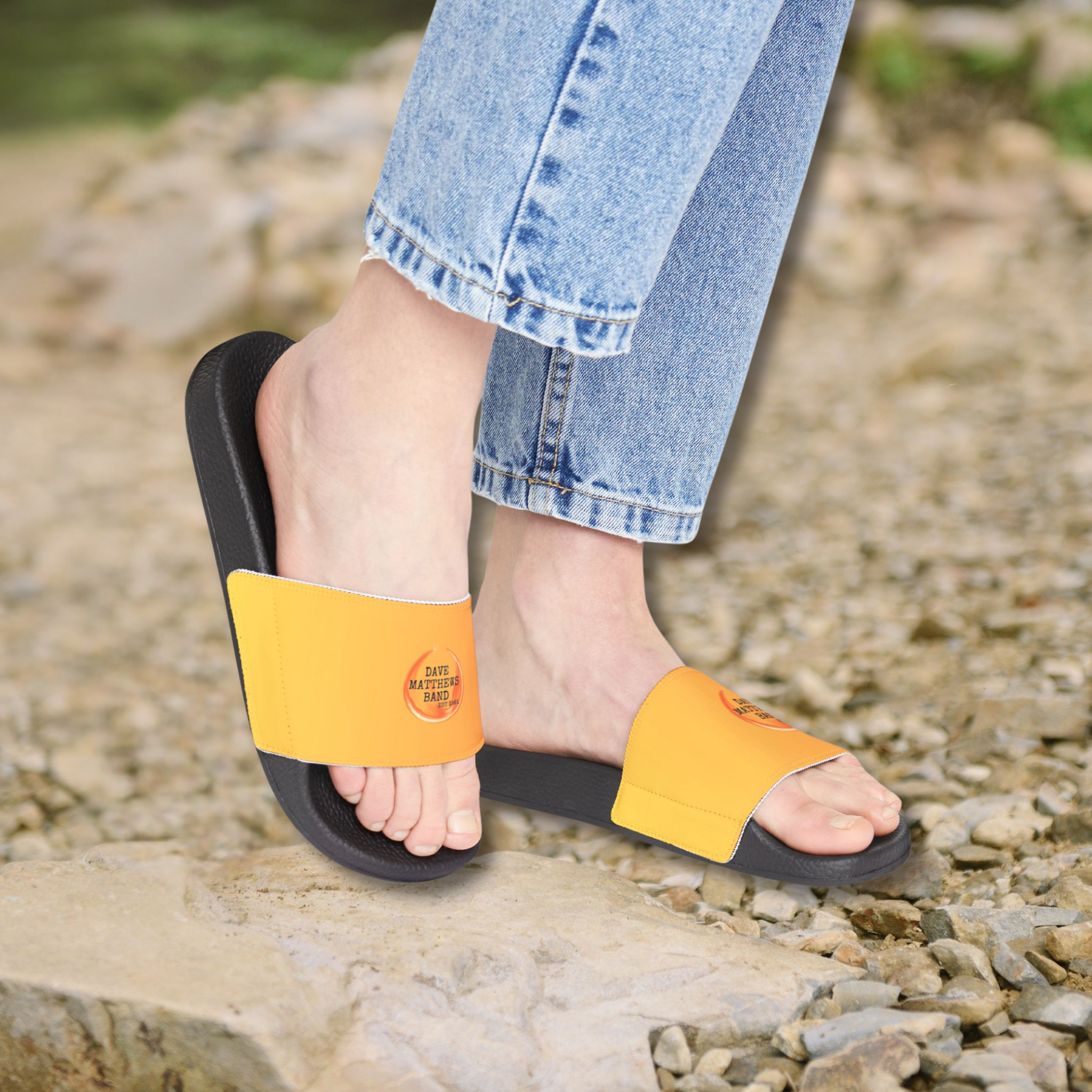 Dave Matthews Band Established 1991 Slide Sandals - Perfect for The Gorge Showers!