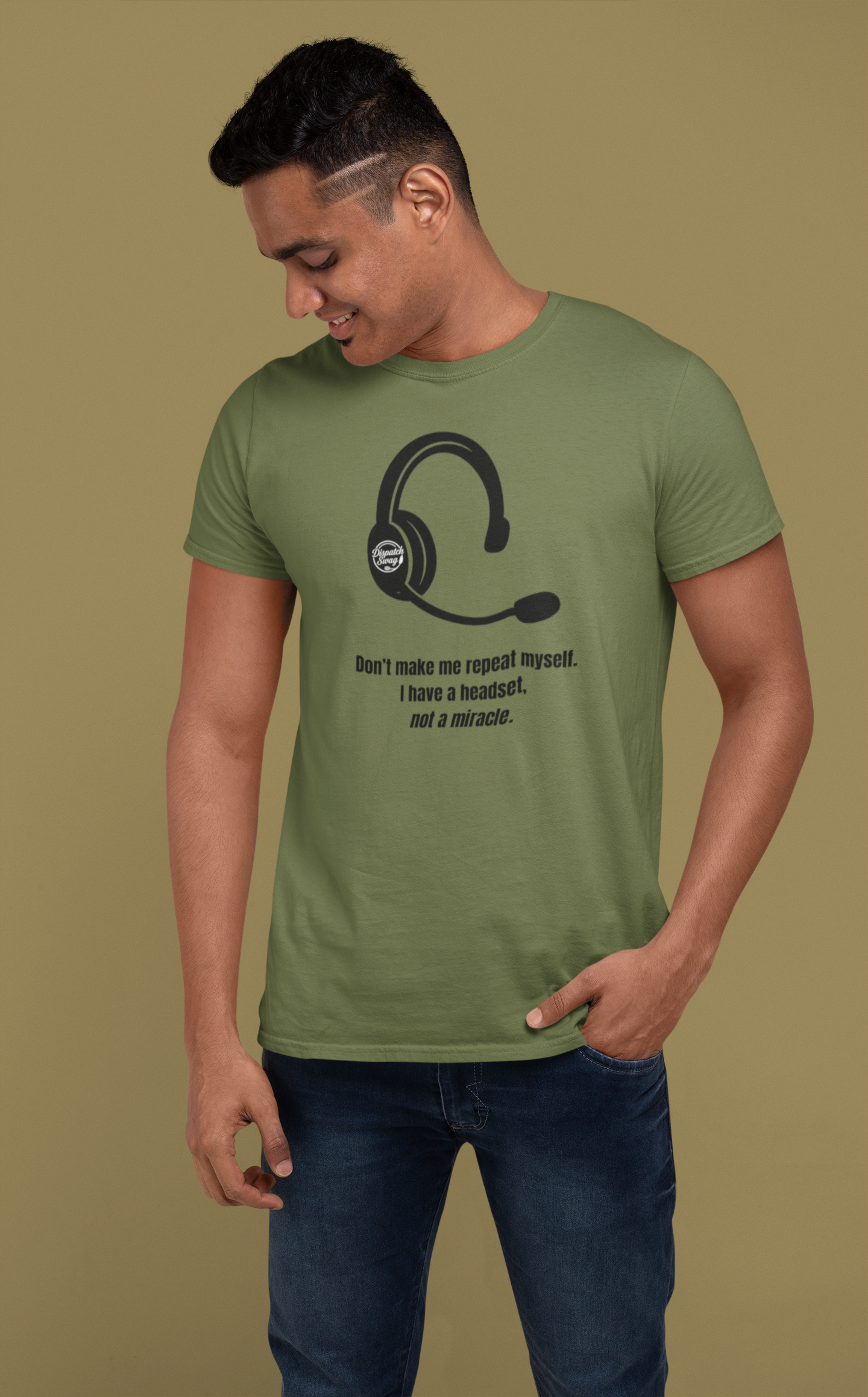 “Don't Make Me Repeat Myself, I Have a Headset, Not a Miracle” | Multiple Colors product thumbnail image “Don't Make Me Repeat Myself, I Have a Headset, Not a Miracle” | Multiple Colors product thumbnail image