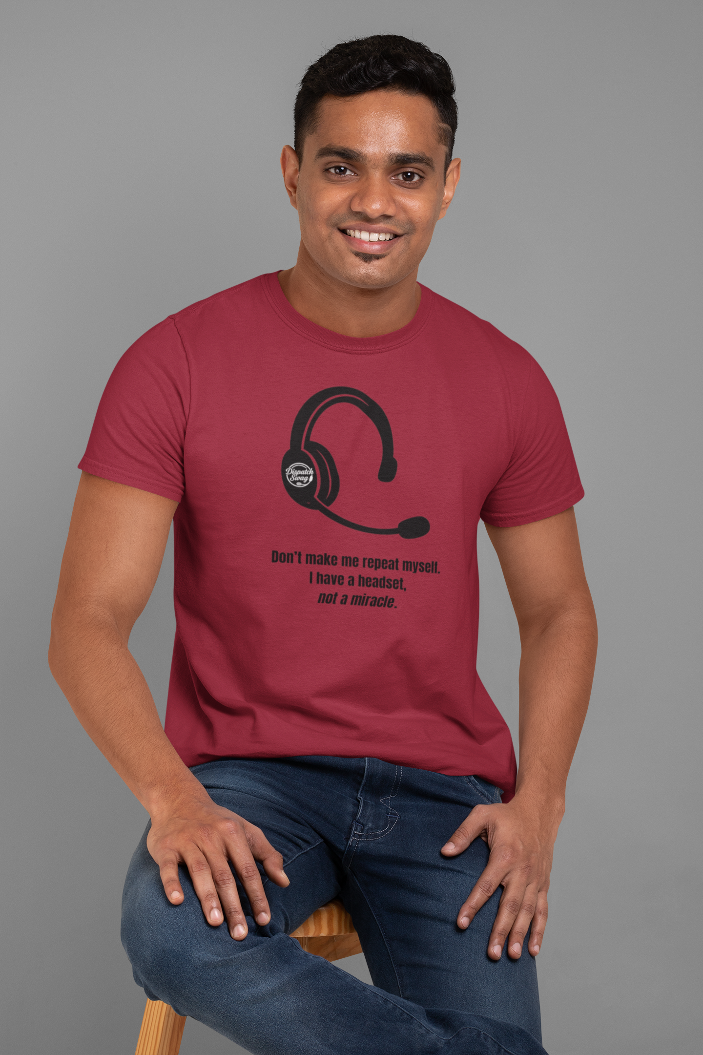 “Don't Make Me Repeat Myself, I Have a Headset, Not a Miracle” | Multiple Colors product thumbnail image “Don't Make Me Repeat Myself, I Have a Headset, Not a Miracle” | Multiple Colors product thumbnail image