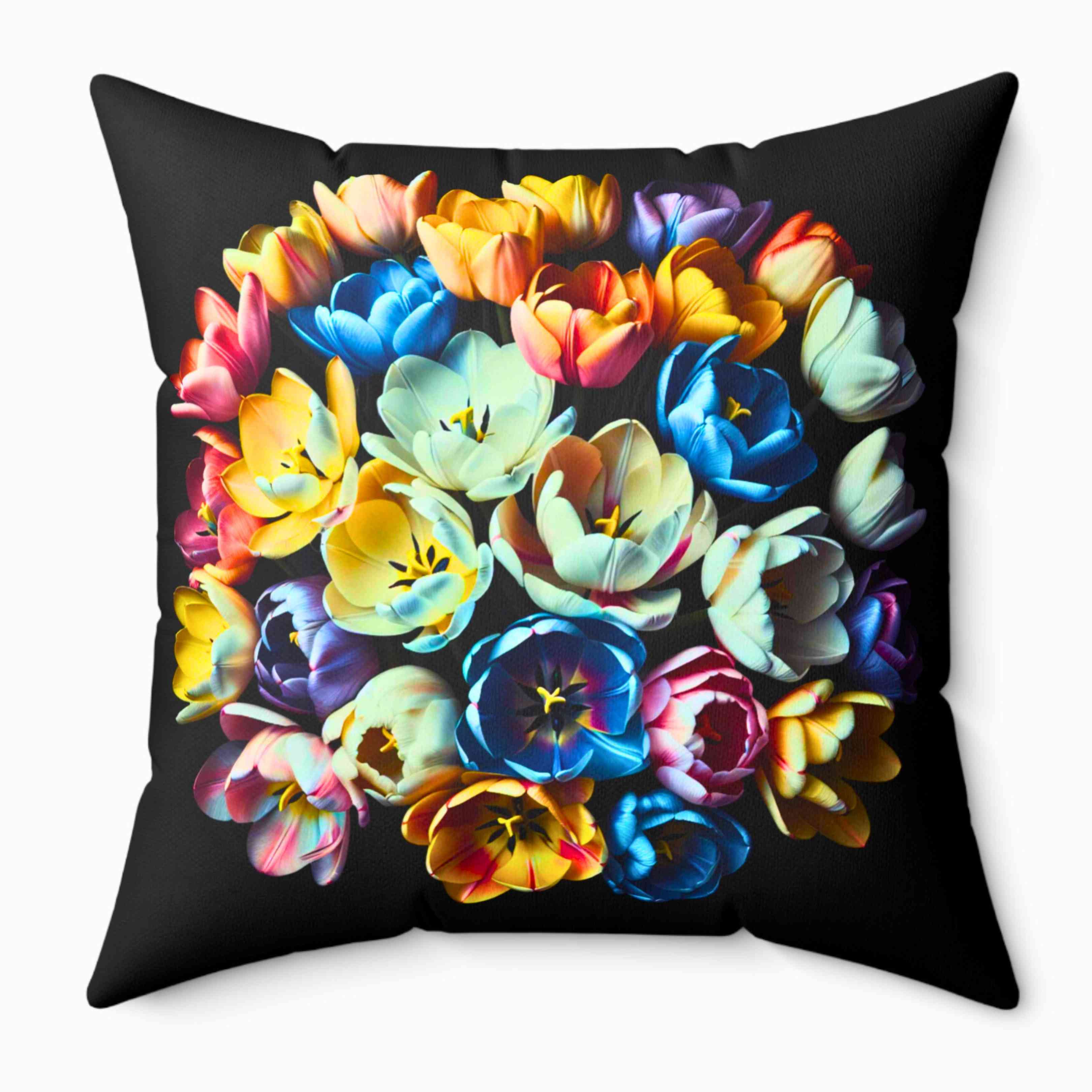 Floral Dream Pillowcase - Decorative Cushion Cover, Flower Print Decor, Cozy Home Accent, Gift for Friends, Spring Decor product thumbnail image