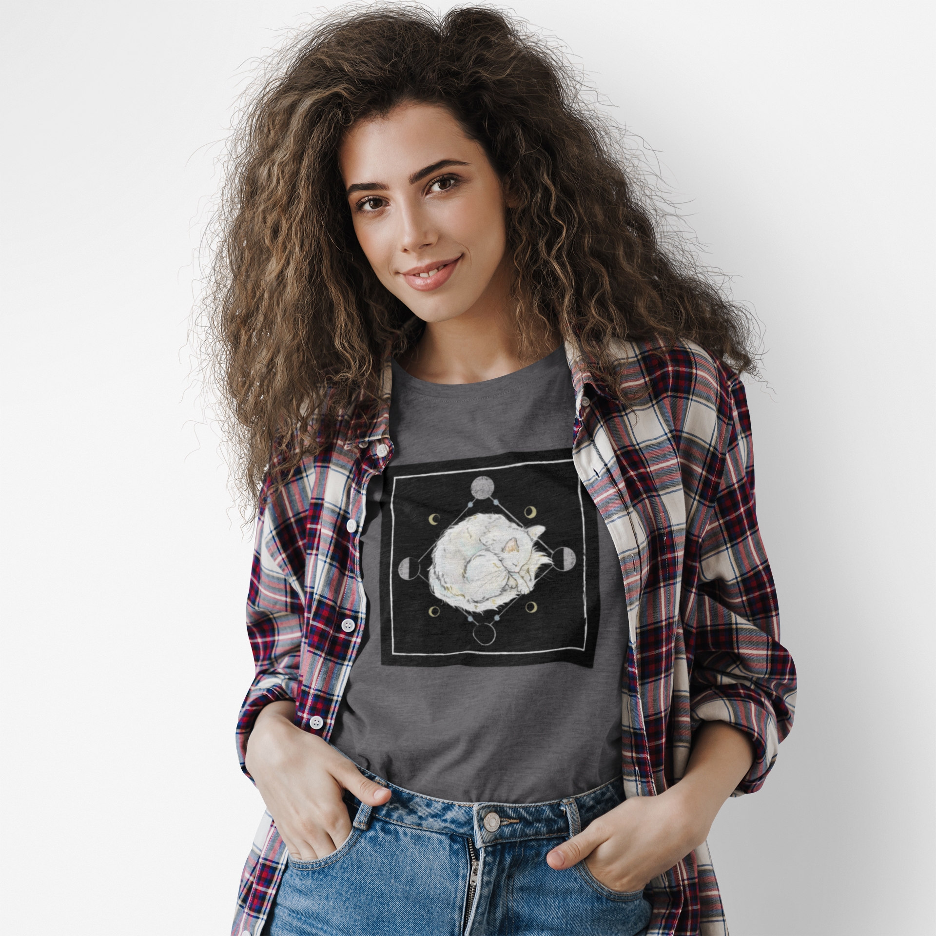 Celestial Cat UNISEX Heavy Tee Celestial Cat UNISEX Heavy Tee