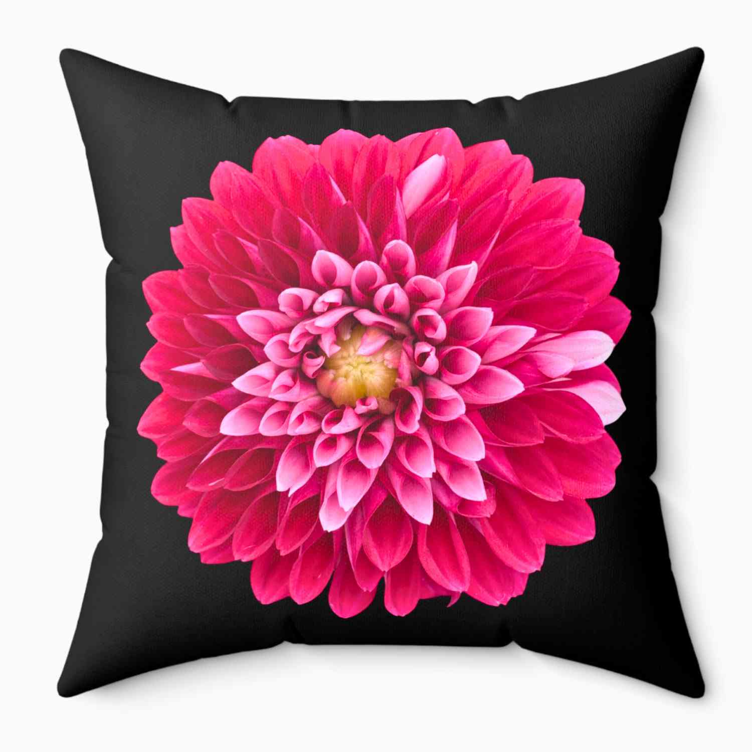 Meet Labella Dahlia. Vibrant Floral Pillowcase, Home Decor, Flower Cushion Cover, Couch Pillow, Gift for Flower Lovers, Decorative product thumbnail image