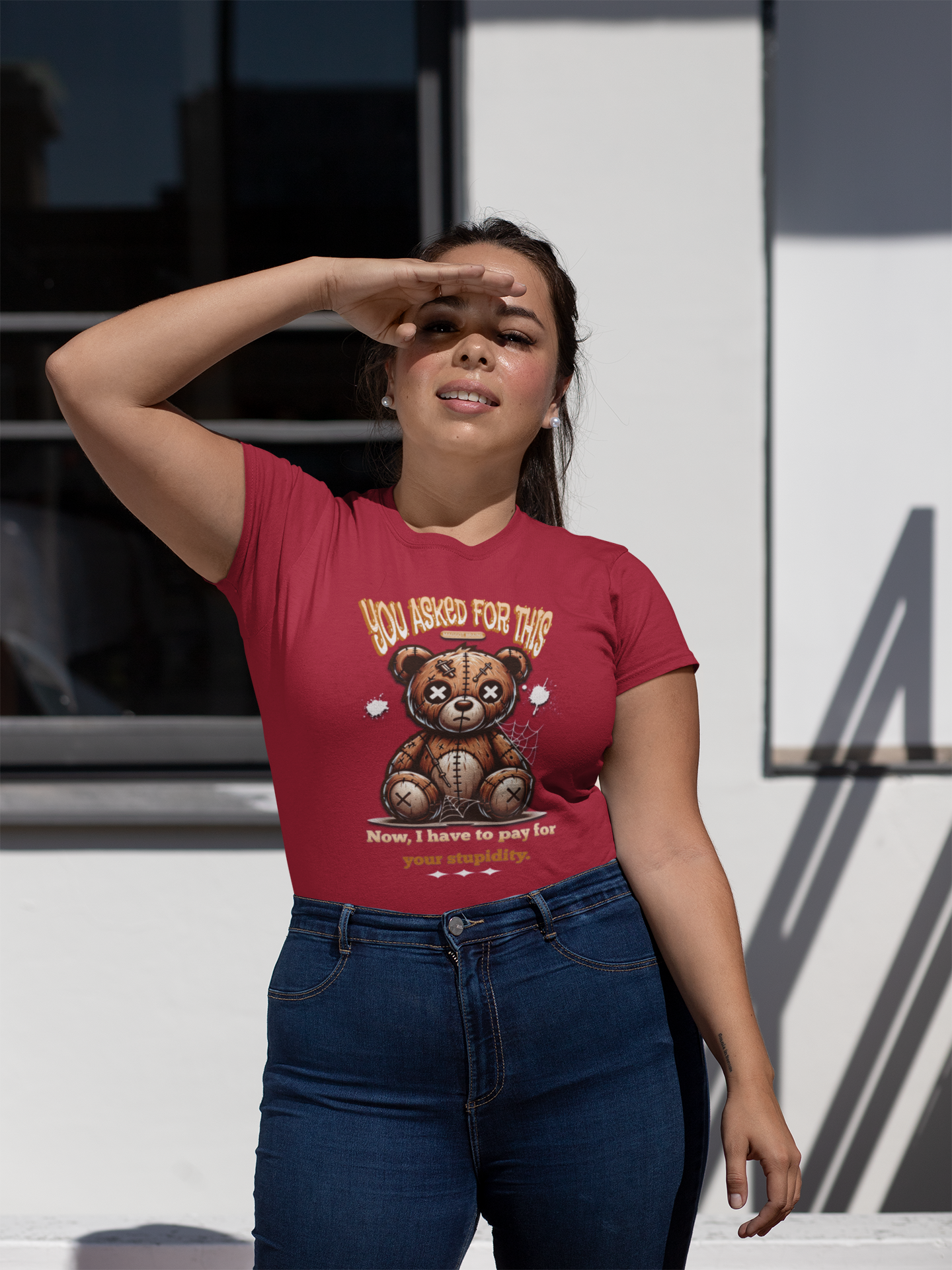 You Asked for This T-Shirt, Unisex Jersey Short Sleeve Tee, No Kings Protest T-Shirt, Voting Matters Shirt, Play Stupid Games Win Stupid Prizes Tee