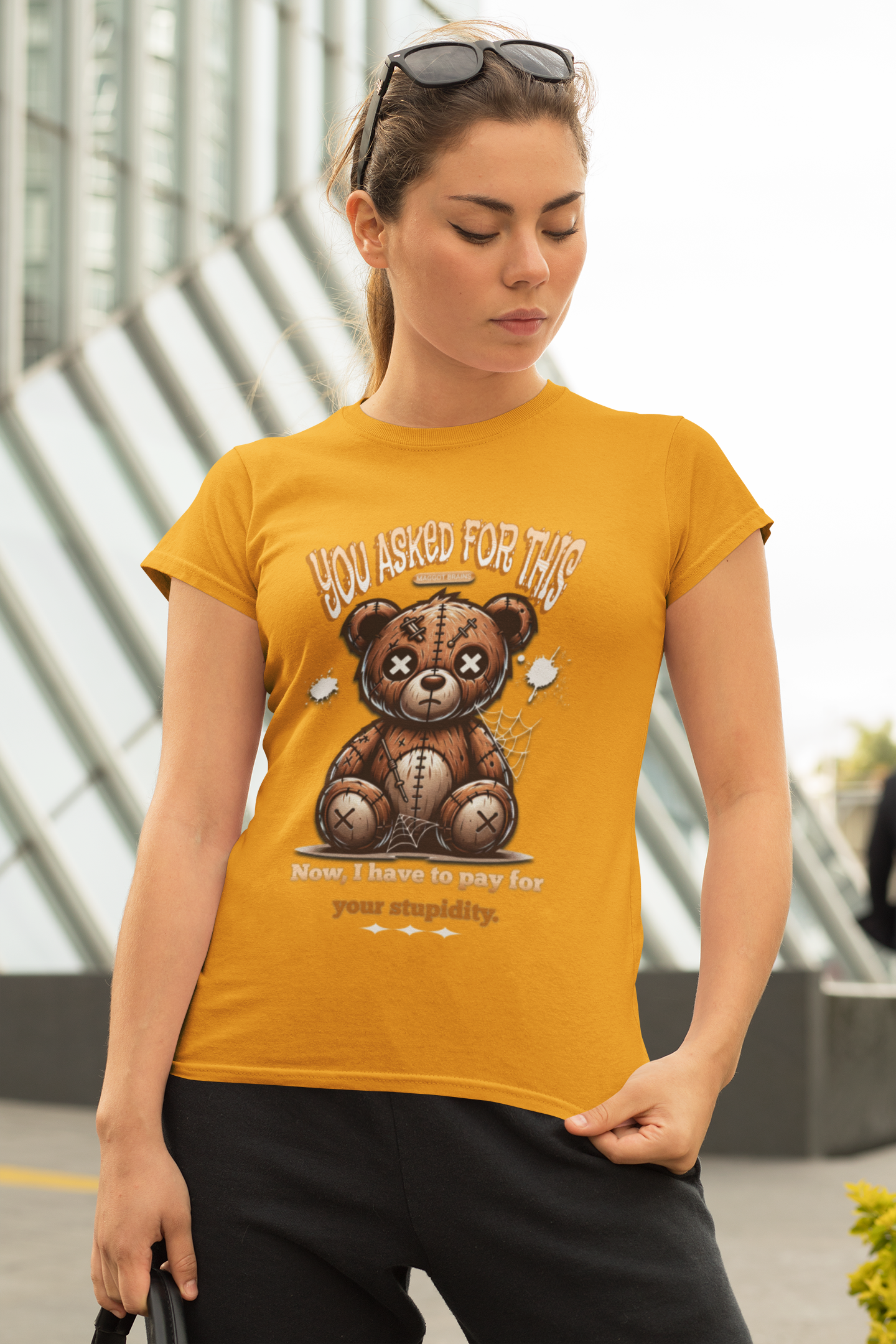 You Asked for This T-Shirt, Unisex Jersey Short Sleeve Tee, No Kings Protest T-Shirt, Voting Matters Shirt, Play Stupid Games Win Stupid Prizes Tee product thumbnail image
