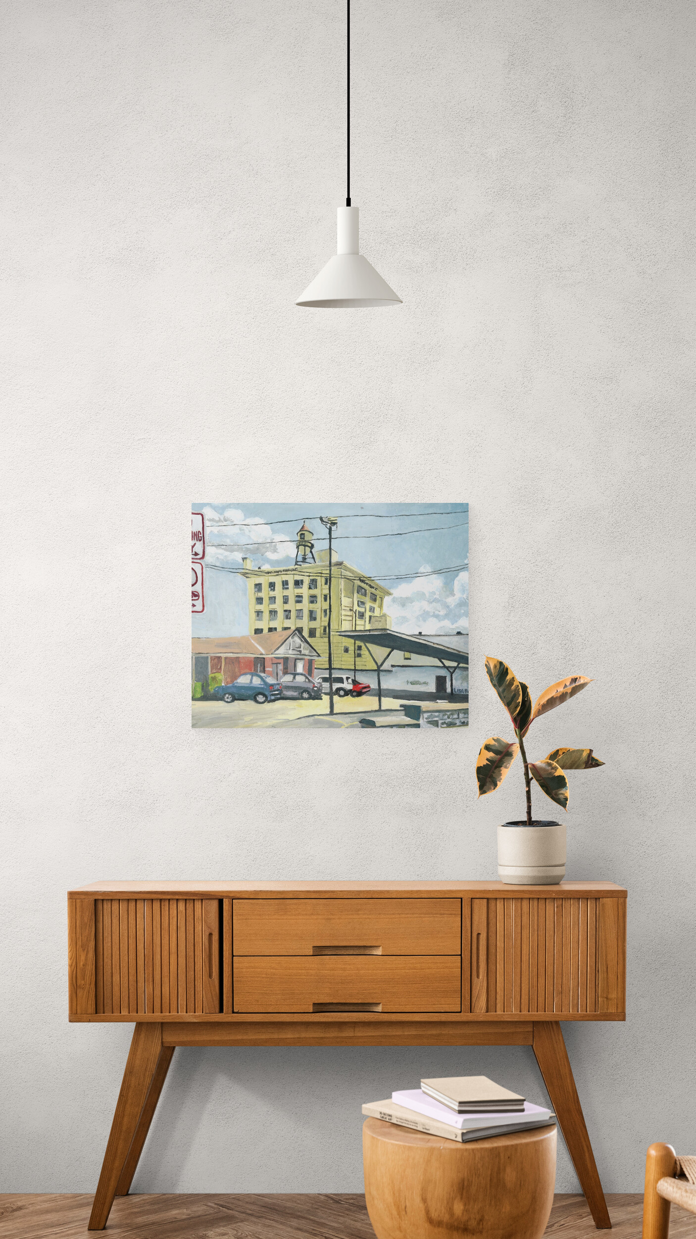 Print of original oil on canvas. [ 16 x 12 or 12x9]  Matte Canvas, Stretched, 1.25" product thumbnail image