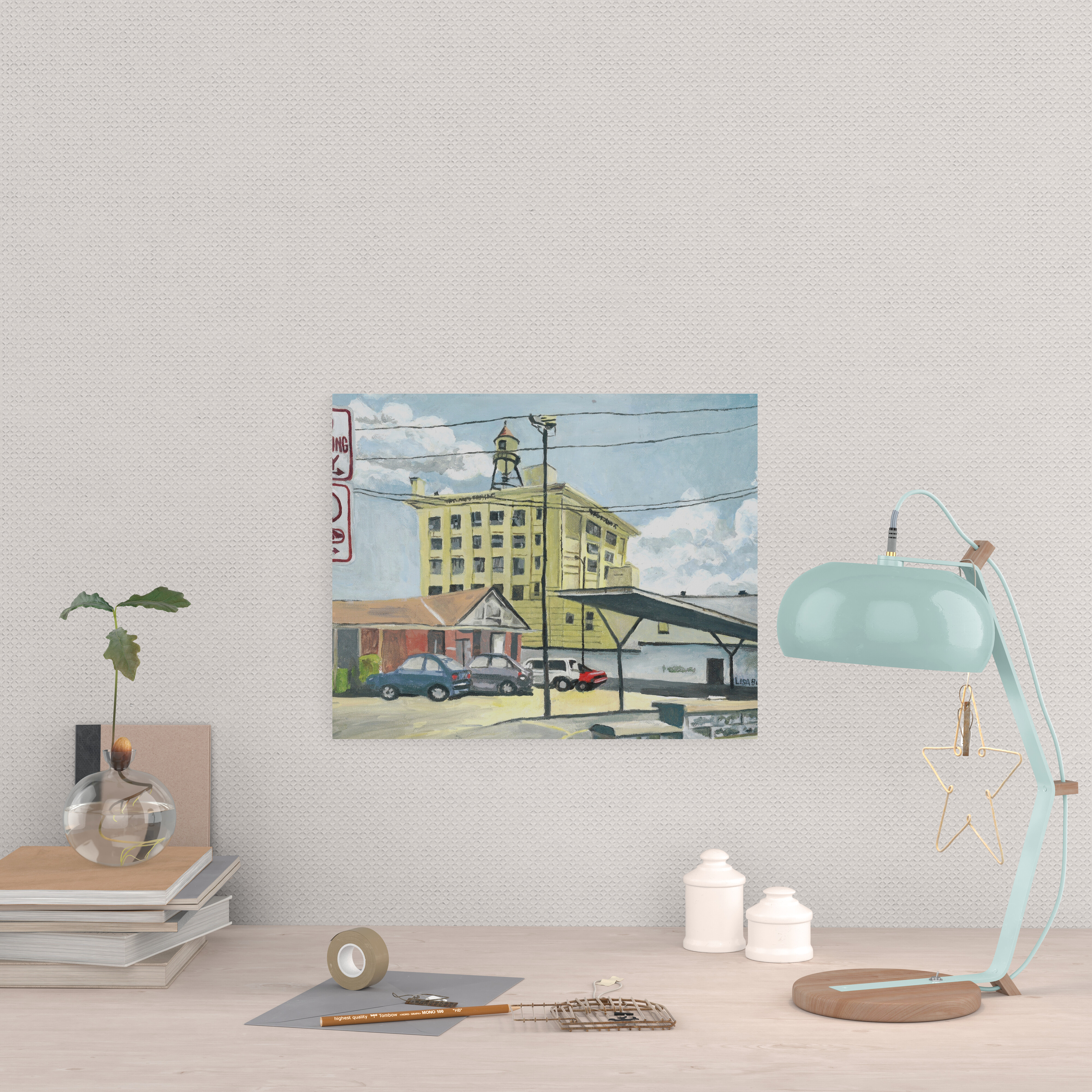 Print of original oil on canvas. [ 16 x 12 or 12x9]  Matte Canvas, Stretched, 1.25" product thumbnail image