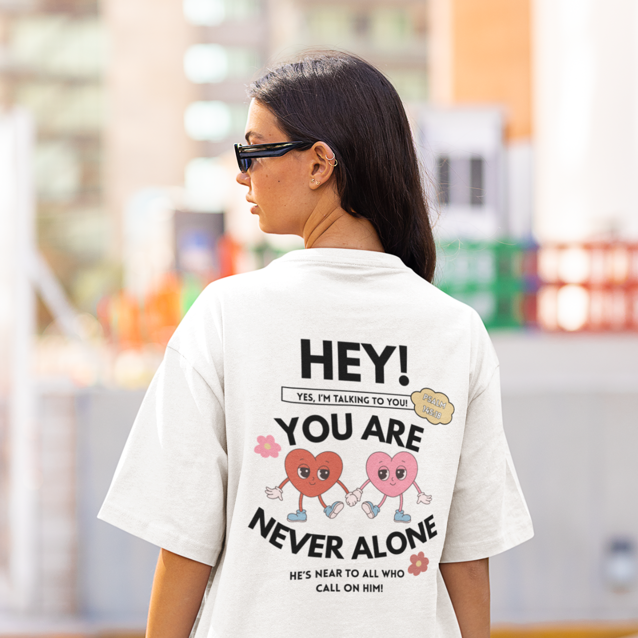 Never Alone Graphic Tee