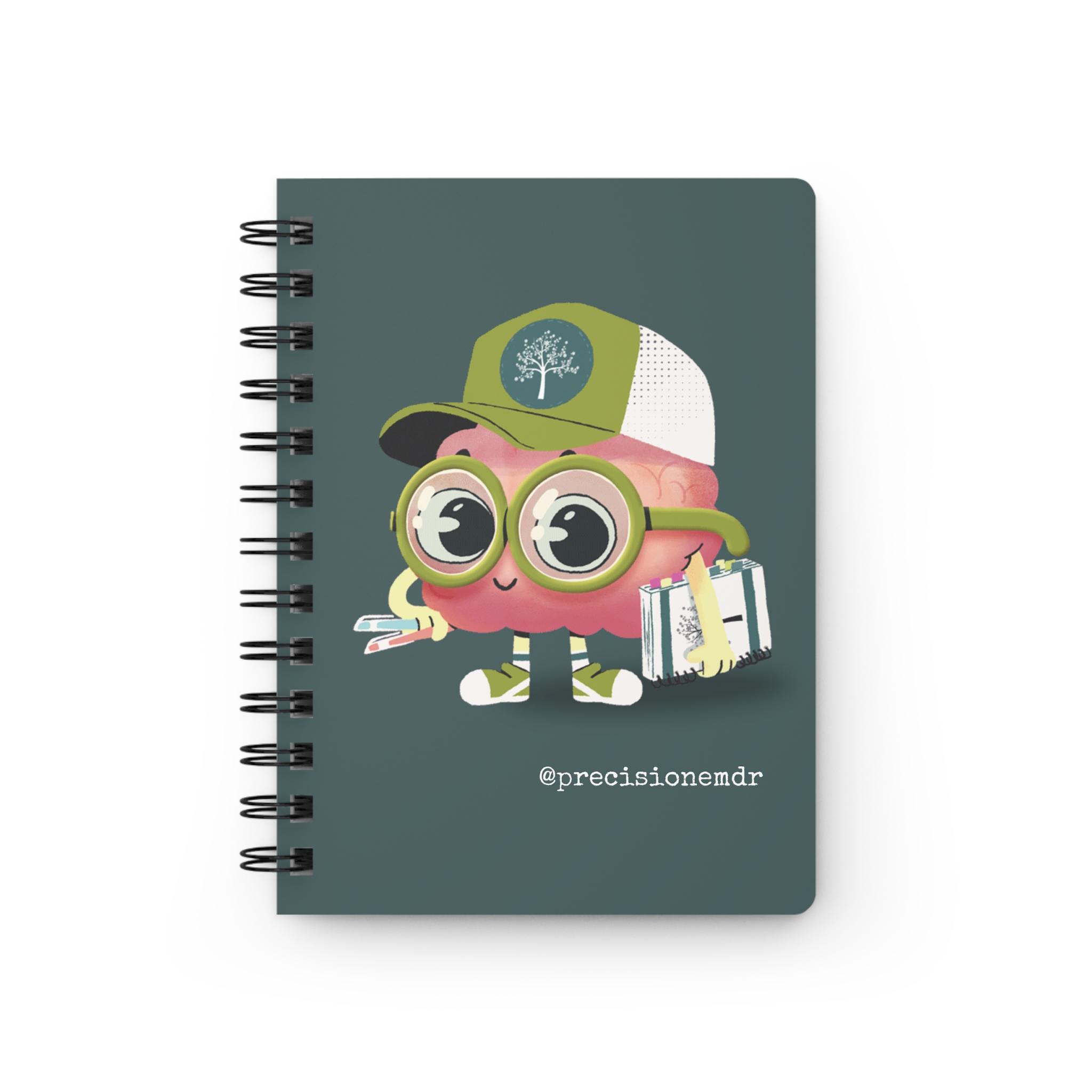 PEAbodyTraining Hard Cover Spiral Bound Journal, 5x7