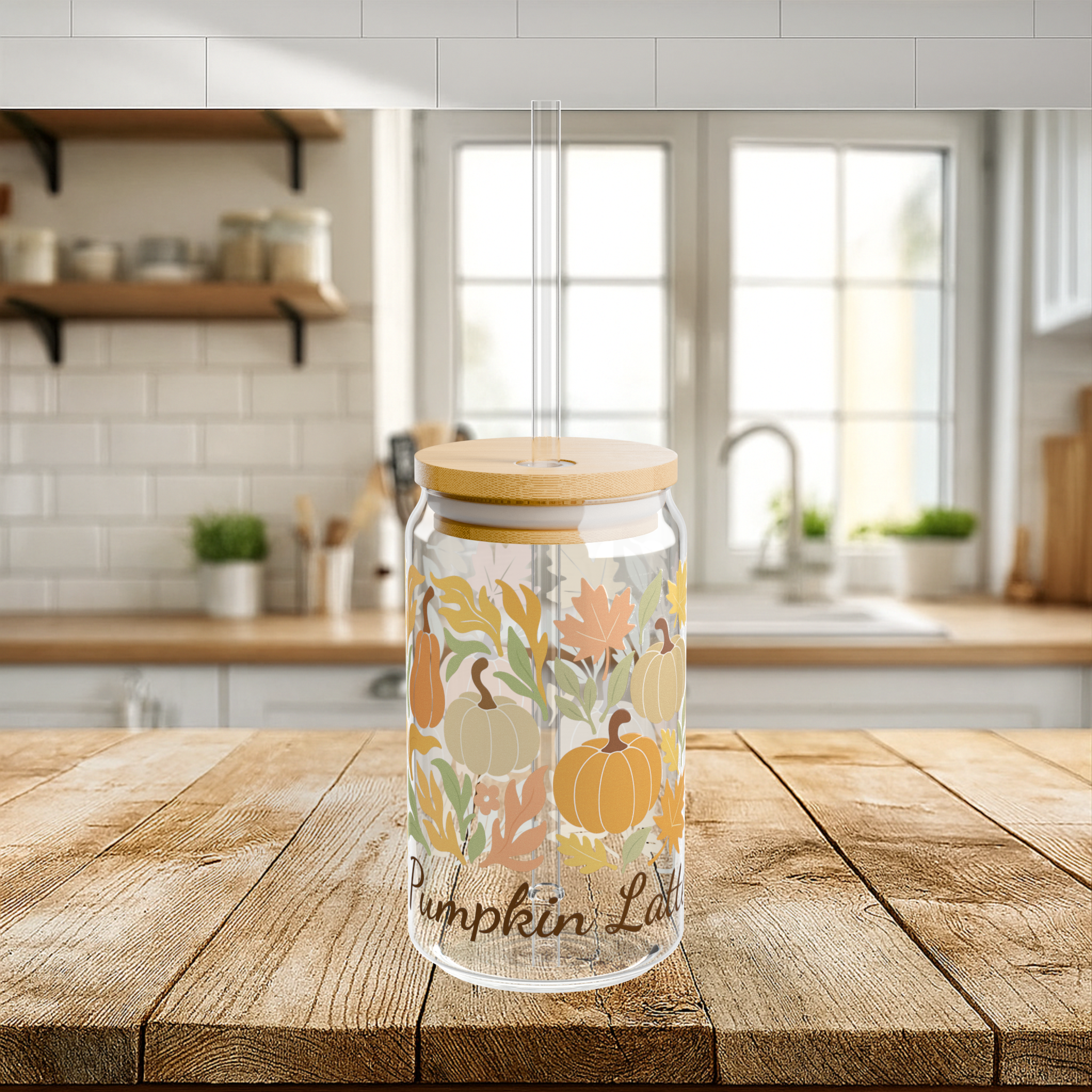 Autumn-Inspired Sipper Glass, 16oz | Perfect for Fall Decor, Pumpkin Lovers, Eco-Friendly Drinking, Seasonal Gatherings, Thanksgiving Gifts product thumbnail image Autumn-Inspired Sipper Glass, 16oz | Perfect for Fall Decor, Pumpkin Lovers, Eco-Friendly Drinking, Seasonal Gatherings, Thanksgiving Gifts product thumbnail image