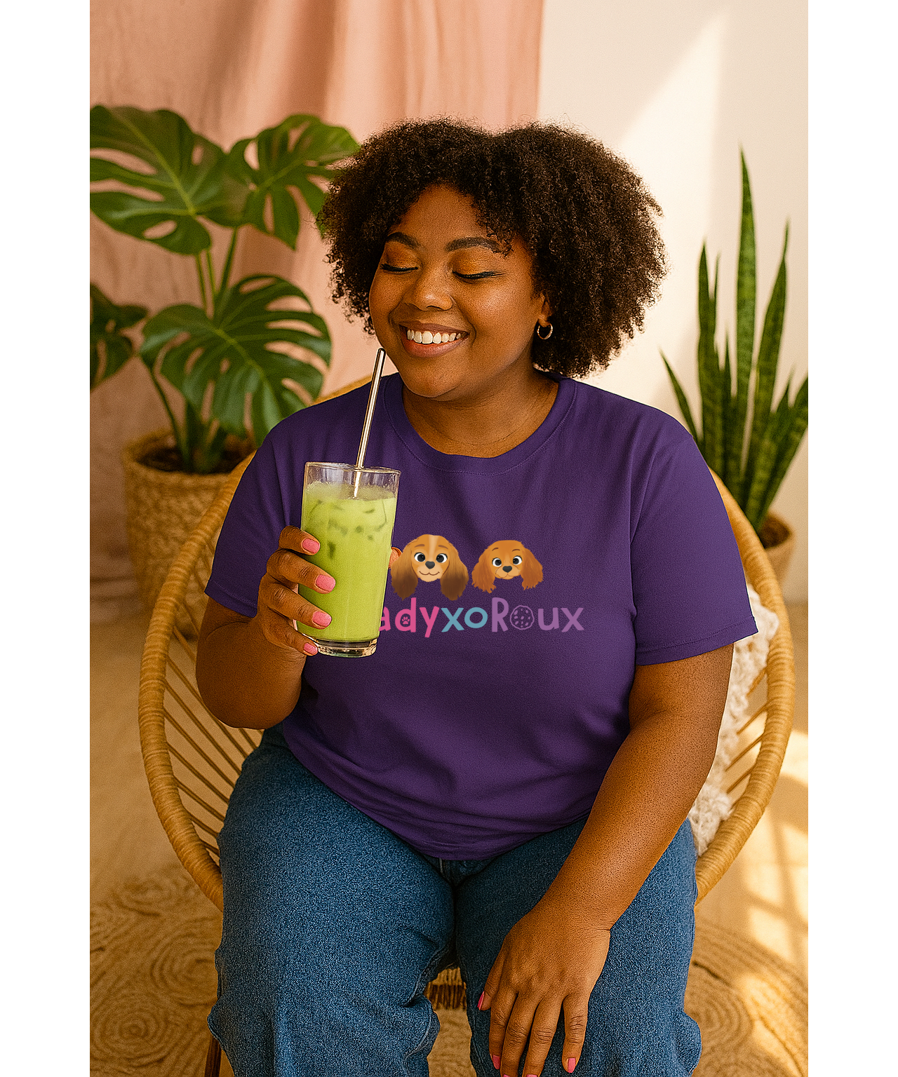Lady XO Roux Adult Tee product thumbnail image Lady XO Roux Adult Tee product thumbnail image