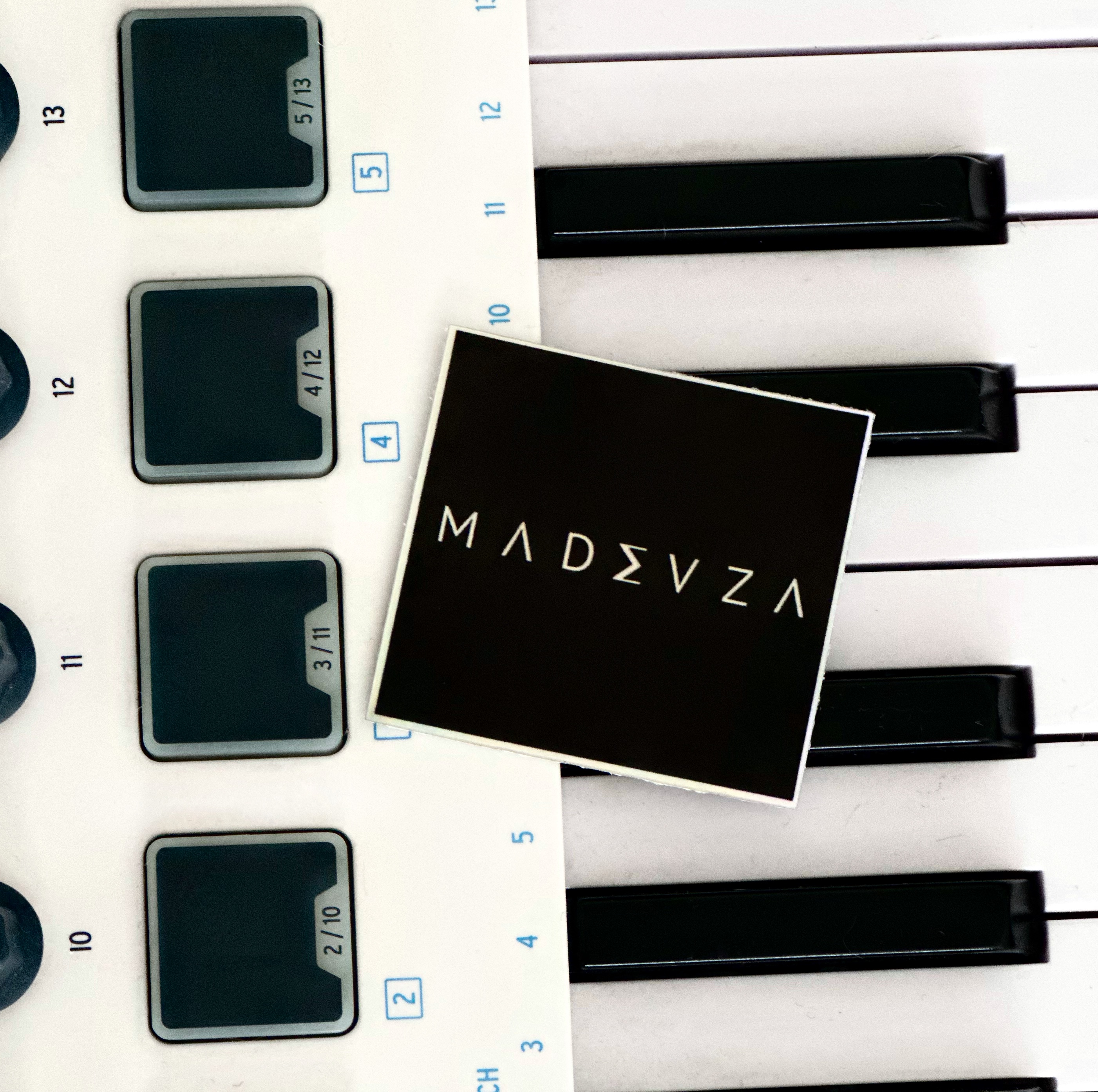 'MADEVZA' Tie-Dye Prism Sticker product thumbnail image
