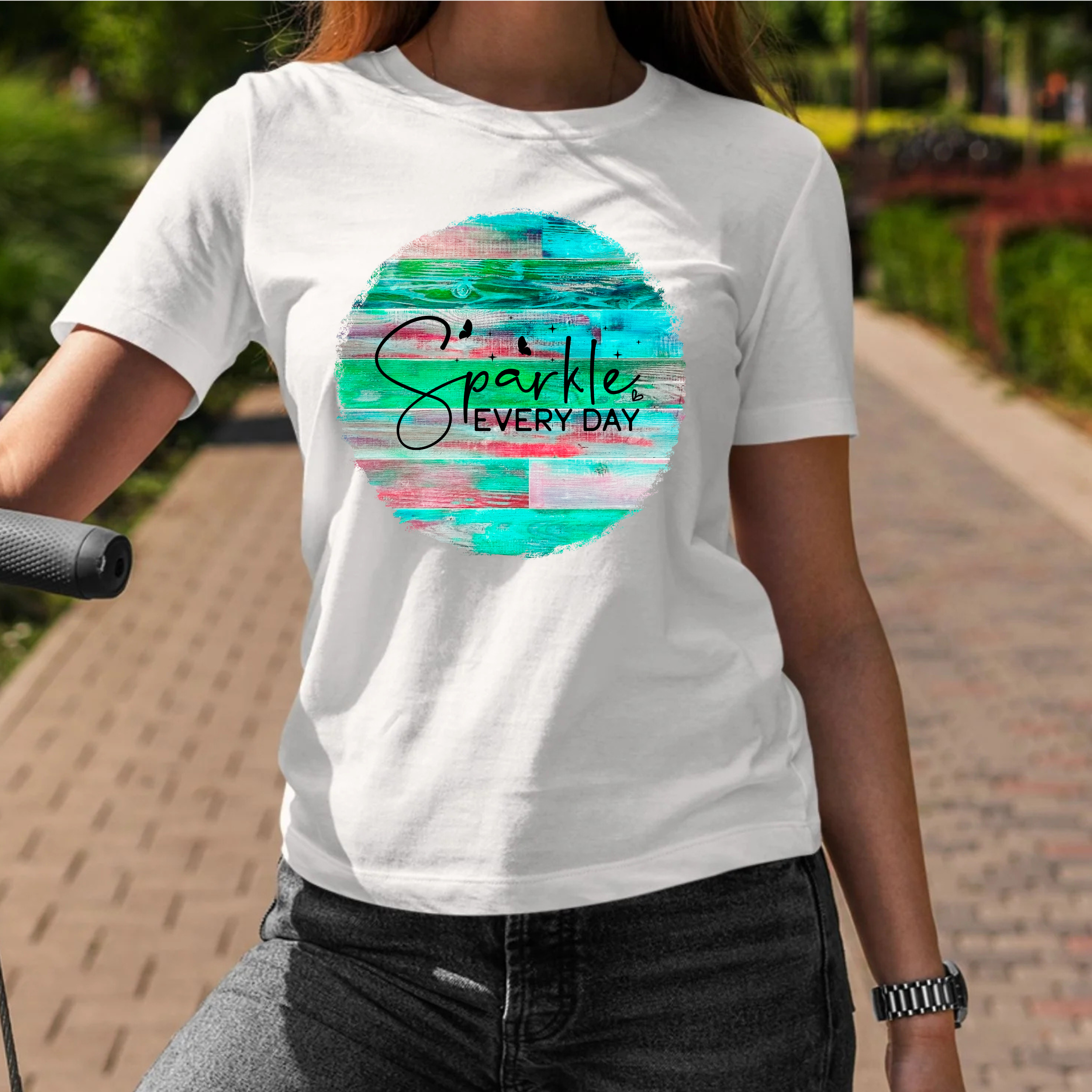 Sparkle Every Day Tee, Motivational T-Shirt, Unisex Inspirational Shirt, Gift for Friends, Everyday Wear, Sparkle Apparel product thumbnail image Sparkle Every Day Tee, Motivational T-Shirt, Unisex Inspirational Shirt, Gift for Friends, Everyday Wear, Sparkle Apparel product thumbnail image