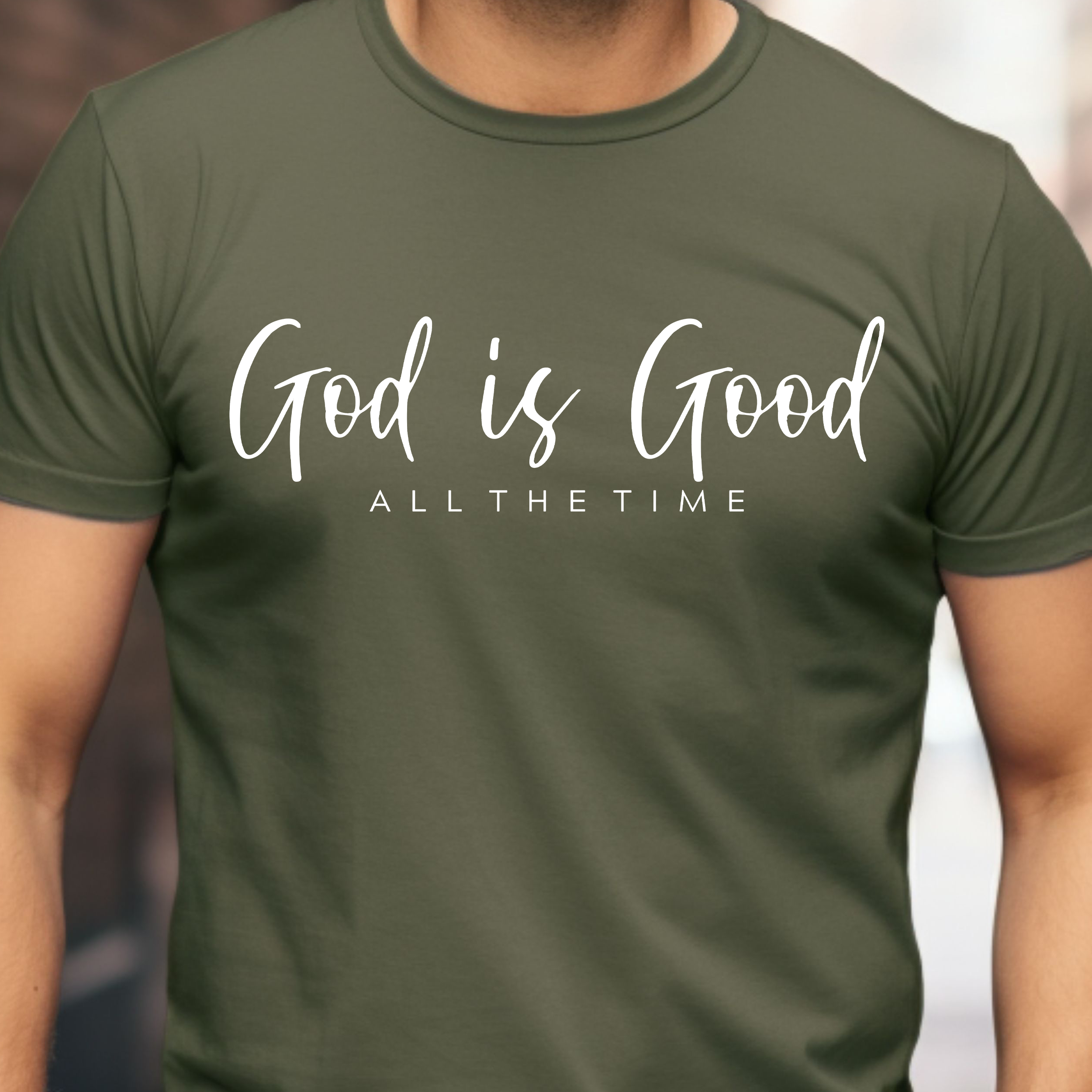 God is Good All The Time - Men's Christian T-Shirt product thumbnail image God is Good All The Time - Men's Christian T-Shirt product thumbnail image