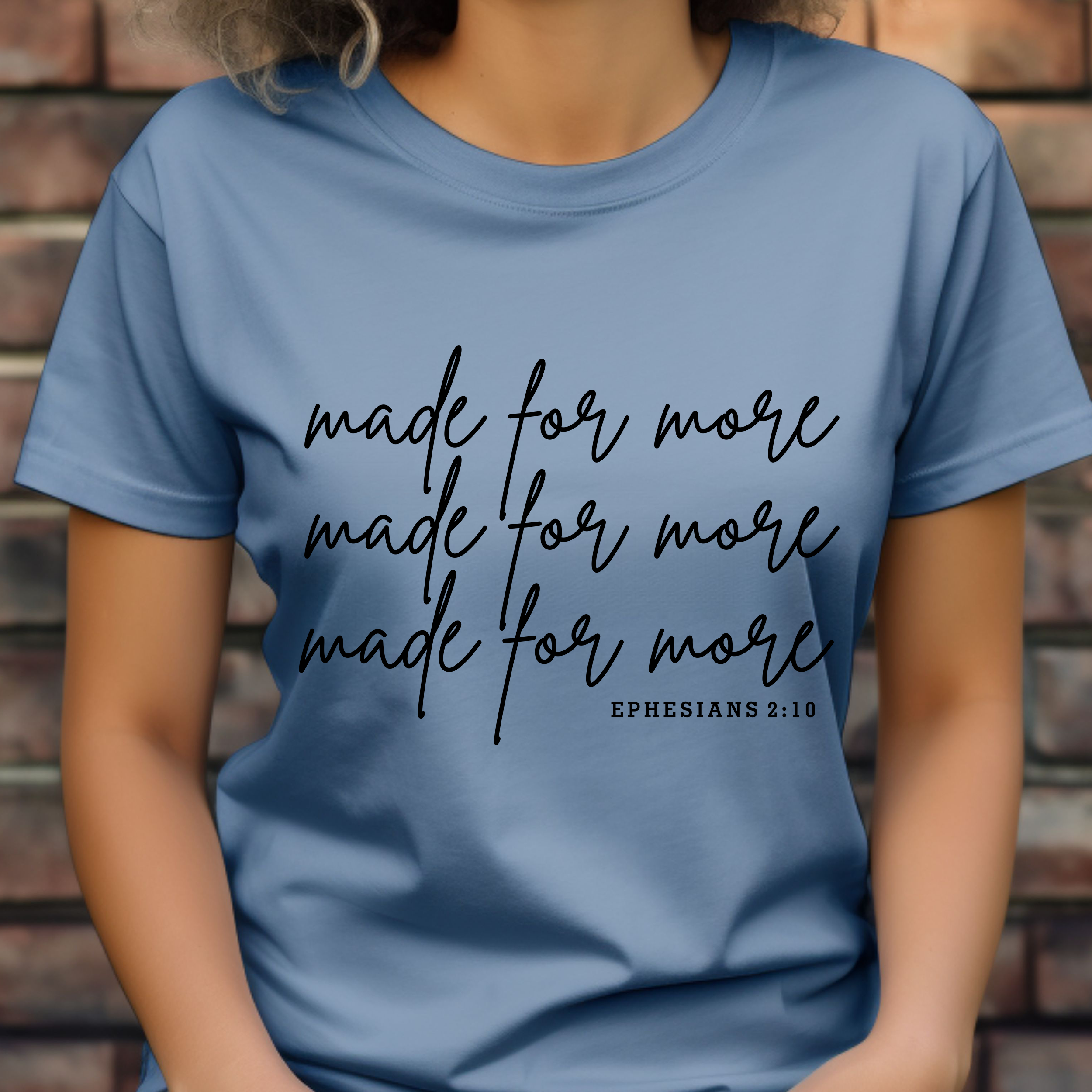 Made for More - Women's Christian T-Shirt product thumbnail image Made for More - Women's Christian T-Shirt product thumbnail image