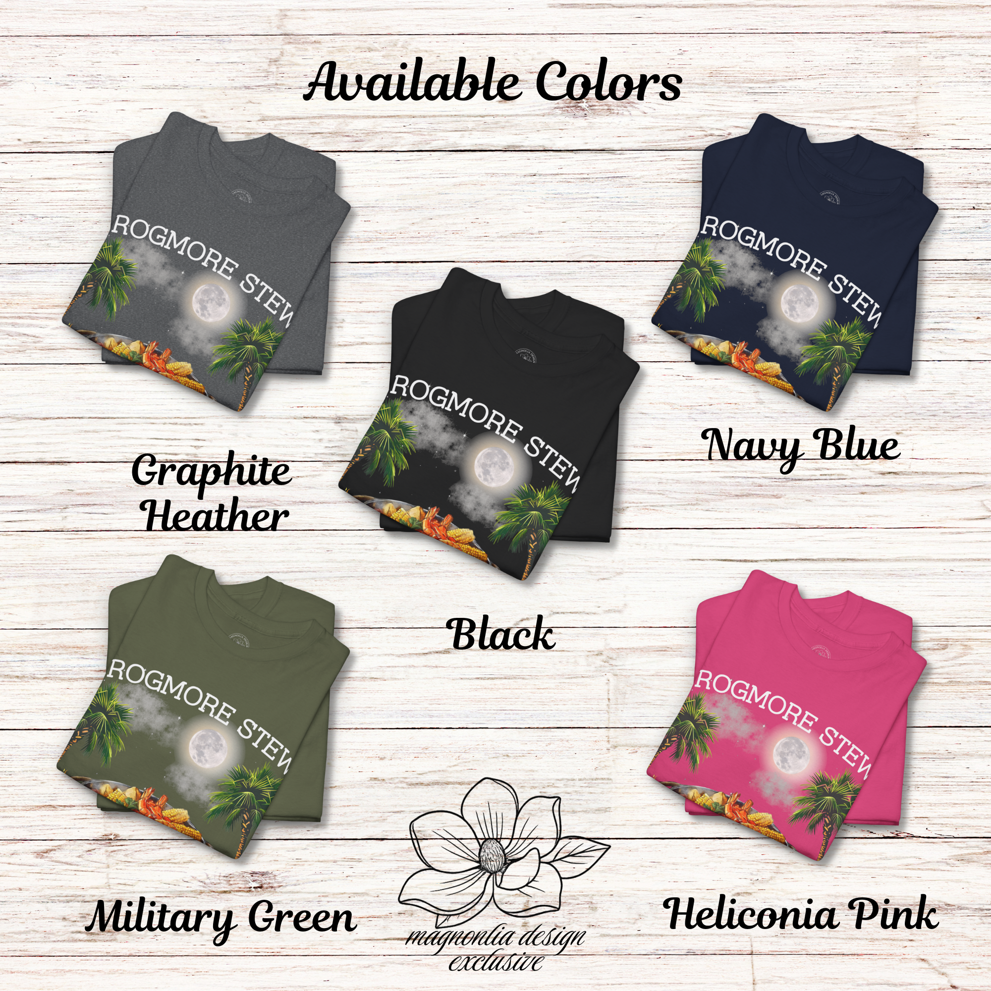 Frogmore Stew Social Club Tee - Night Edition, Unisex Cotton Shirt, Casual Summer Wear, Beach Party Gift, Fun Foodie Apparel, Free Personalization product thumbnail image