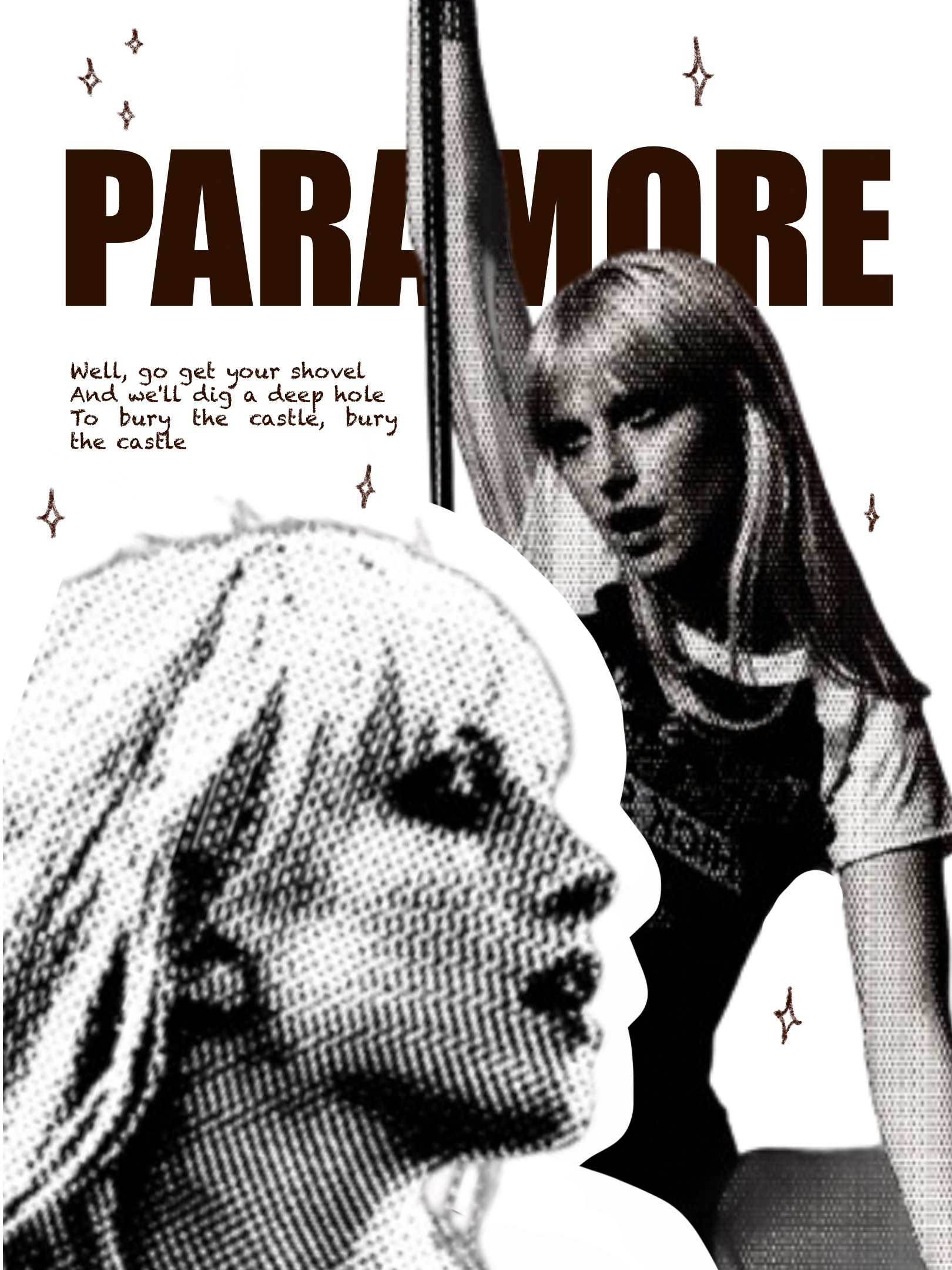 Unframed Prints - Vintage Paramore Design with Hayley Williams and Brick by Boring Brick Lyrics product thumbnail image Unframed Prints - Vintage Paramore Design with Hayley Williams and Brick by Boring Brick Lyrics product thumbnail image