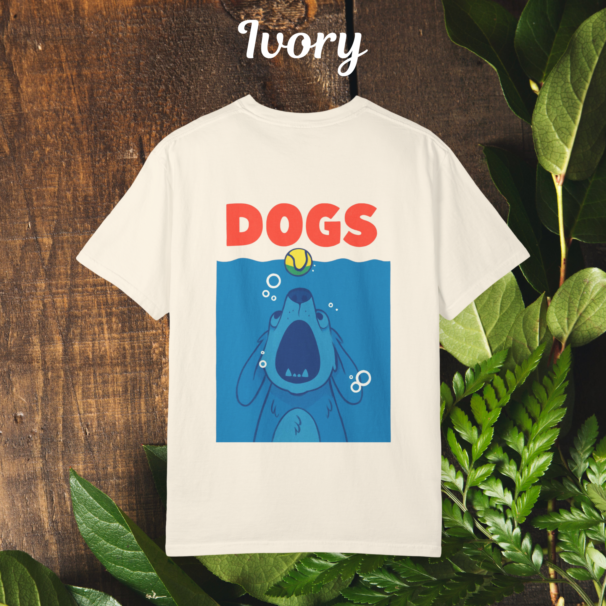 "Jaws" -> "Dogs" Dog Lover T-shirt | Perfect Pet Gift, Casual Wear, Summer Outfit, Funny Dog Mom Gift, Animal Fun Shirt, Jaws product thumbnail image "Jaws" -> "Dogs" Dog Lover T-shirt | Perfect Pet Gift, Casual Wear, Summer Outfit, Funny Dog Mom Gift, Animal Fun Shirt, Jaws product thumbnail image
