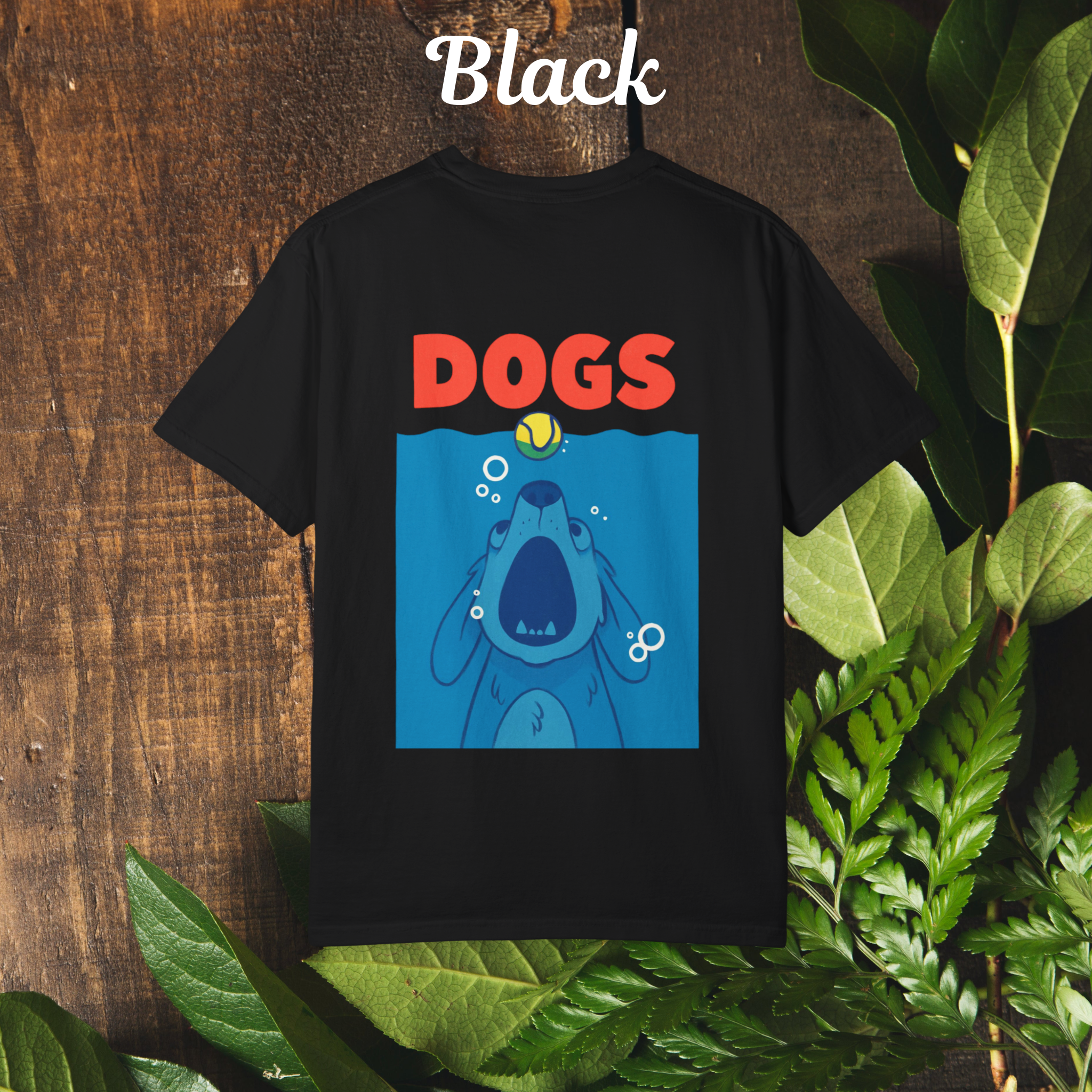 "Jaws" -> "Dogs" Dog Lover T-shirt | Perfect Pet Gift, Casual Wear, Summer Outfit, Funny Dog Mom Gift, Animal Fun Shirt, Jaws product thumbnail image "Jaws" -> "Dogs" Dog Lover T-shirt | Perfect Pet Gift, Casual Wear, Summer Outfit, Funny Dog Mom Gift, Animal Fun Shirt, Jaws product thumbnail image
