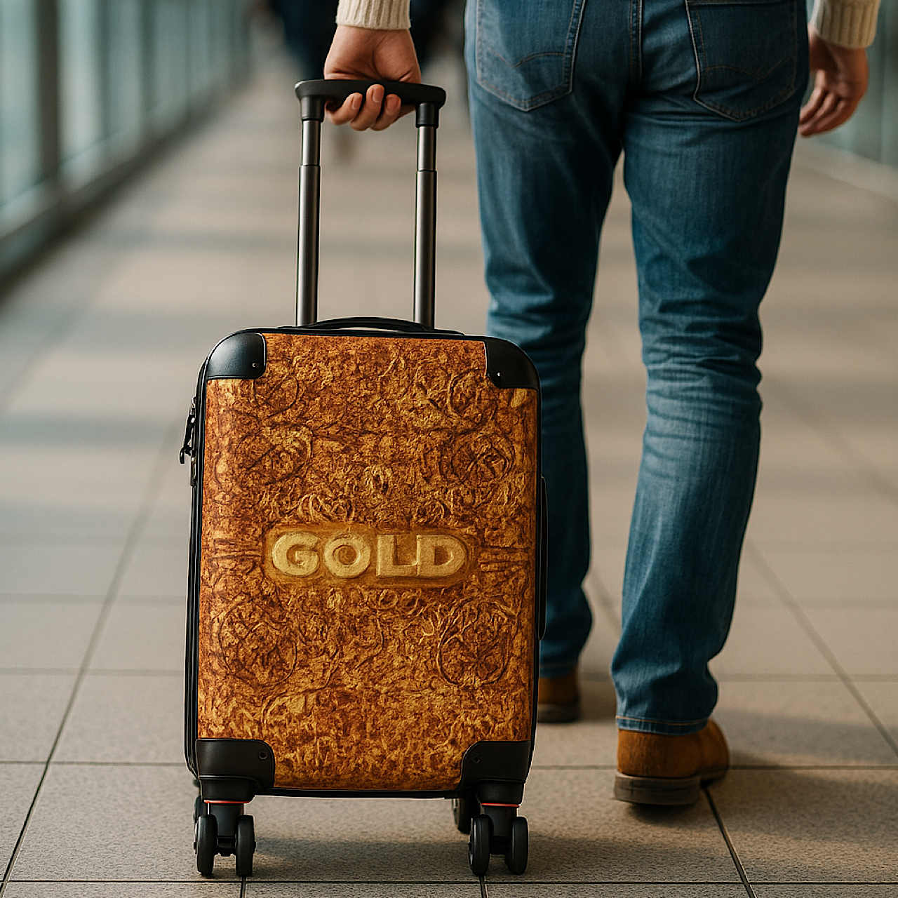 Gold Edition Suitcase By McCarth product thumbnail image Gold Edition Suitcase By McCarth product thumbnail image