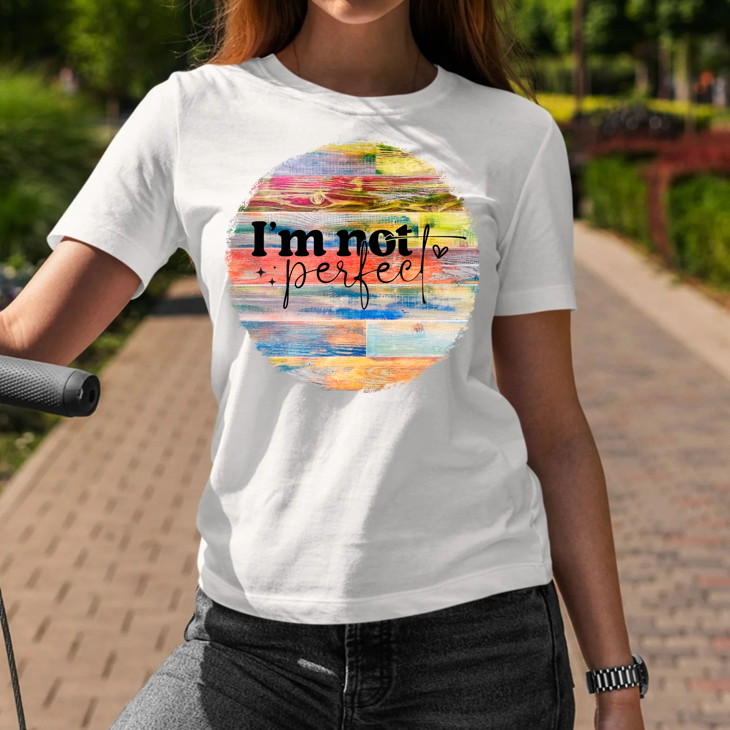 I'm Not Perfect | Casual Wear, Gift for Him or Her, Positive Vibes, Everyday Shirt, Self-Care Reminder product thumbnail image I'm Not Perfect | Casual Wear, Gift for Him or Her, Positive Vibes, Everyday Shirt, Self-Care Reminder product thumbnail image