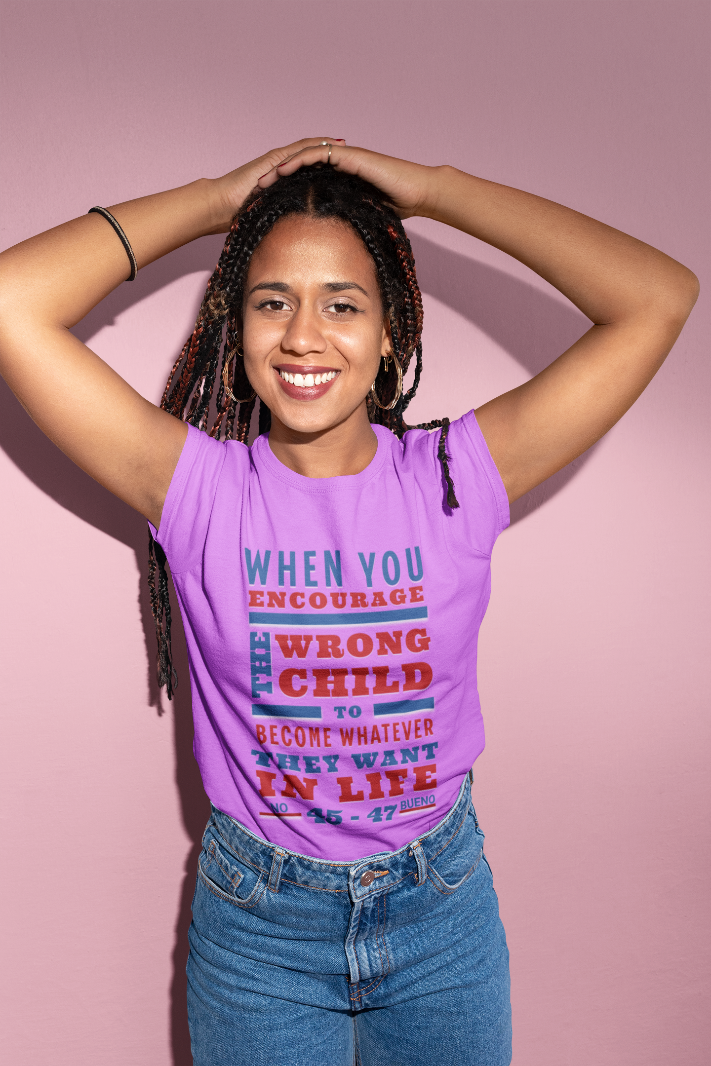 Anti-Trump Unisex Crew Tee, No Kings Protest Shirt, Funny Quote T-Shirts, Activism Message Tee, Funny Political Apparel for Men &amp; Women product thumbnail image