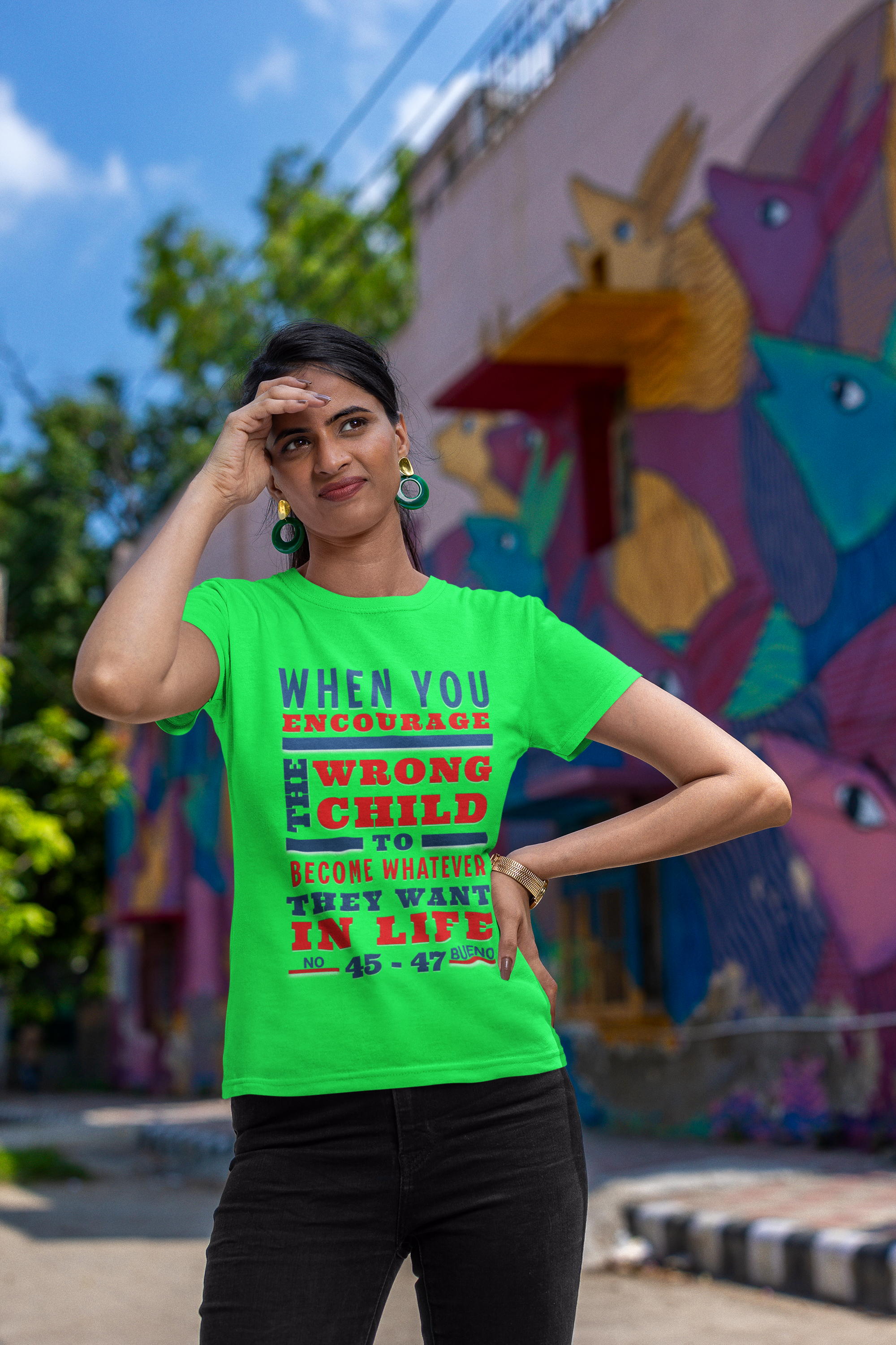 Anti-Trump Unisex Crew Tee, No Kings Protest Shirt, Funny Quote T-Shirts, Activism Message Tee, Funny Political Apparel for Men &amp; Women product thumbnail image