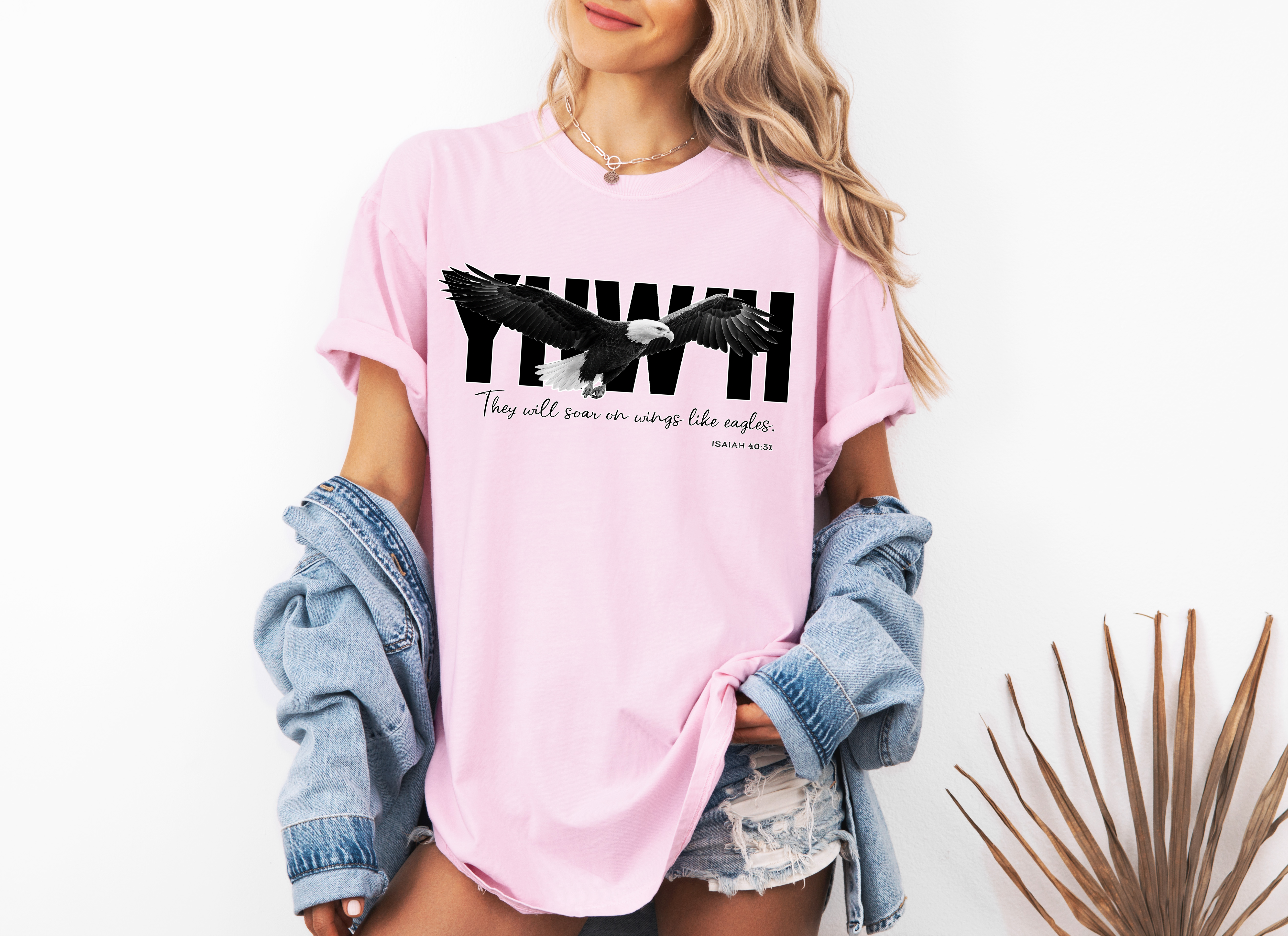 YHWH Eagle Christian Shirt Comfort Colors Isaiah 40:31 Bible Verse Tee Soar on Wings Like Eagles Faith Gift for Her or Him scripture tshirt YHWH Eagle Christian Shirt Comfort Colors Isaiah 40:31 Bible Verse Tee Soar on Wings Like Eagles Faith Gift for Her or Him scripture tshirt