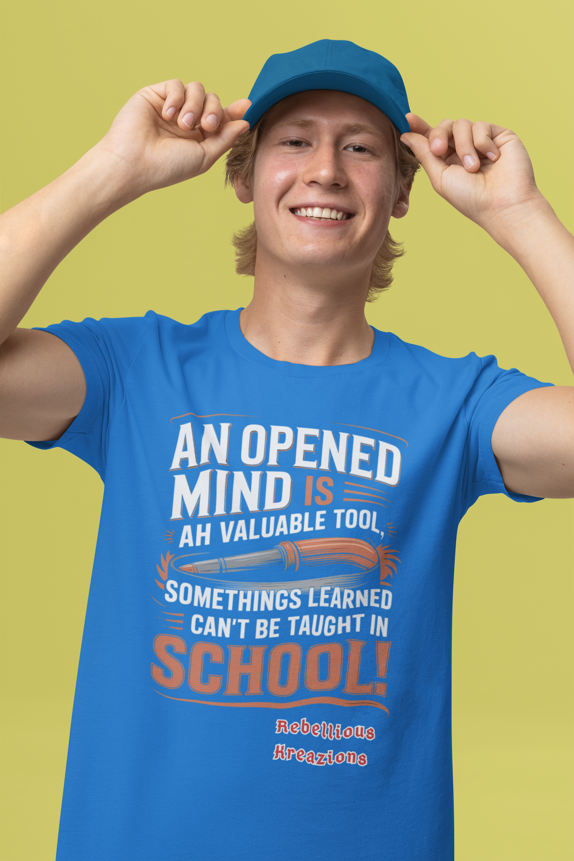 An Opened Mind is a Valuable Tool, Somethings Learned can't Be Taught In School!