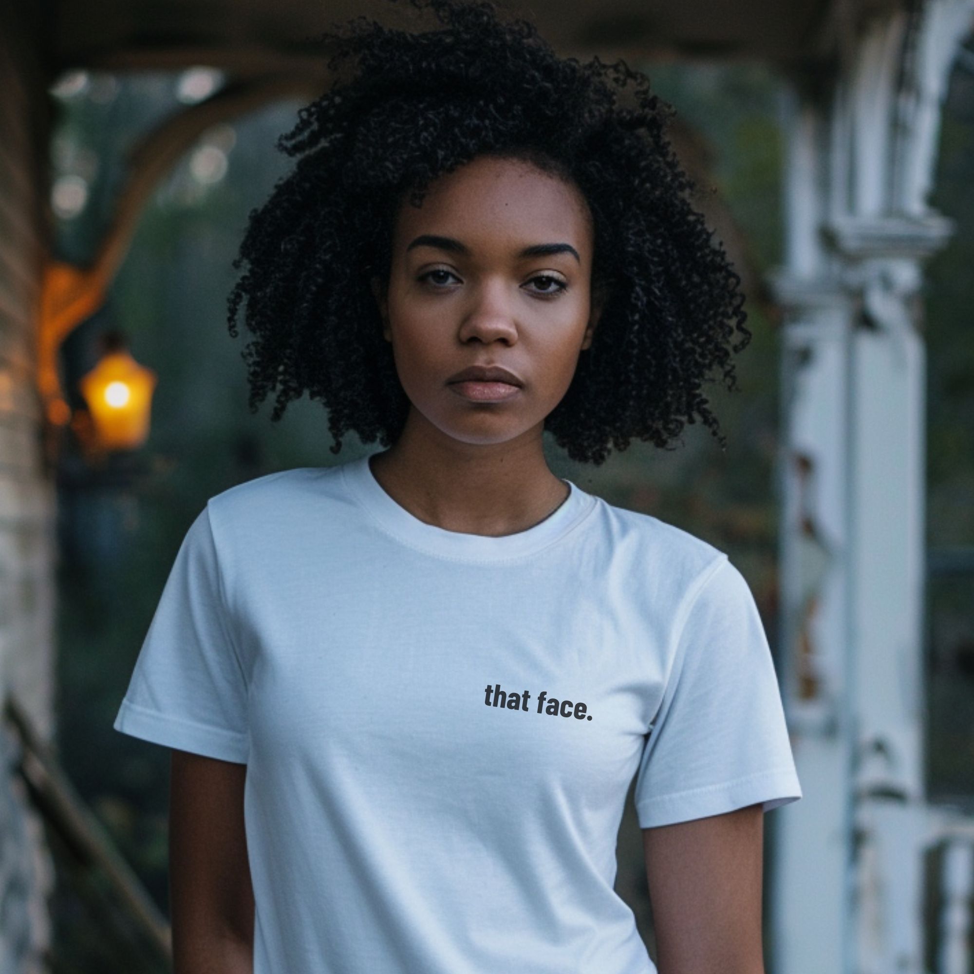 THAT FACE. Horror Graphic Tee – VHS Freeze-Frame Back Print, Final Girl Slasher Shirt product thumbnail image THAT FACE. Horror Graphic Tee – VHS Freeze-Frame Back Print, Final Girl Slasher Shirt product thumbnail image