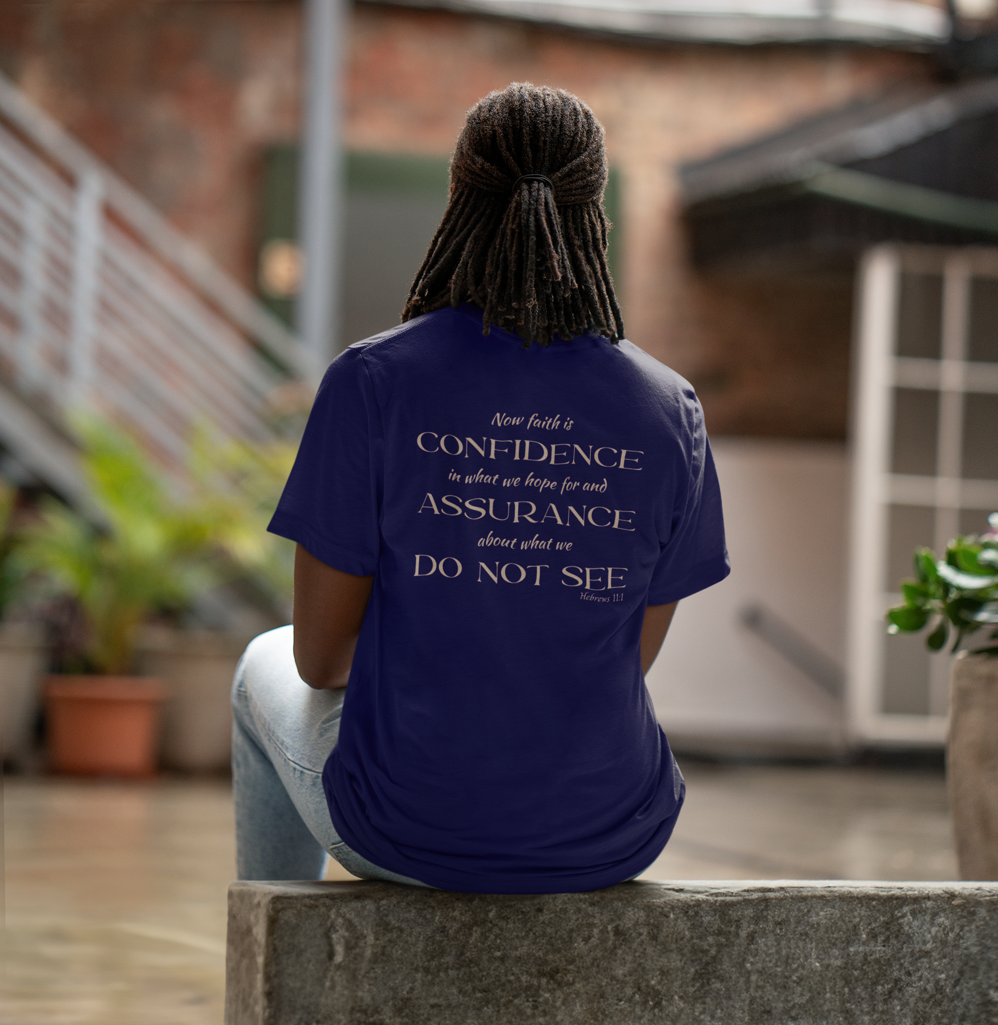 Hebrew 11:1, Inspirational Faith Shirt, Motivational T-Shirt, Biblical Quote Tee, Christian Apparel Hebrew 11:1, Inspirational Faith Shirt, Motivational T-Shirt, Biblical Quote Tee, Christian Apparel