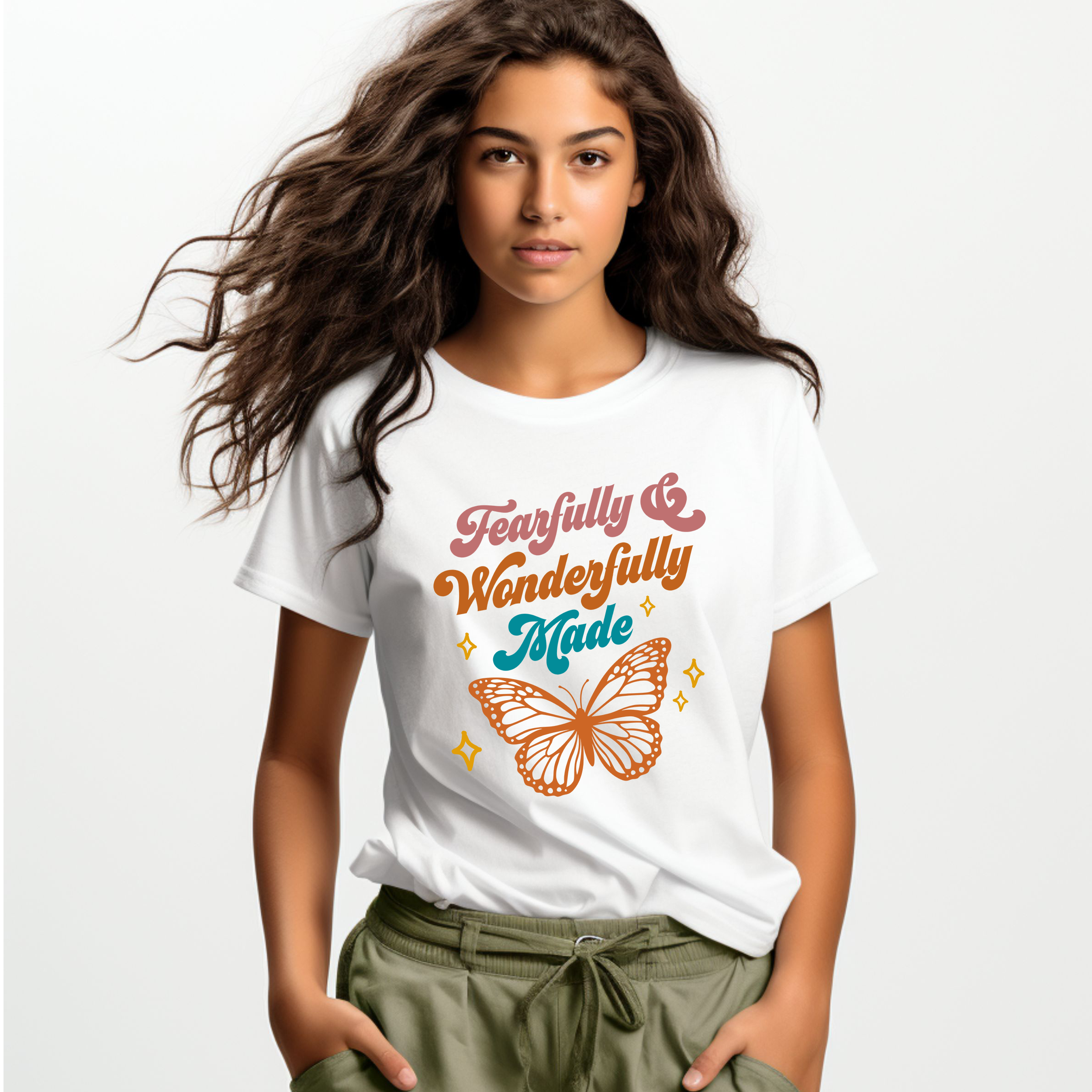 Fearfully & Wonderfully Made - Women's Christian T-Shirt product thumbnail image Fearfully & Wonderfully Made - Women's Christian T-Shirt product thumbnail image