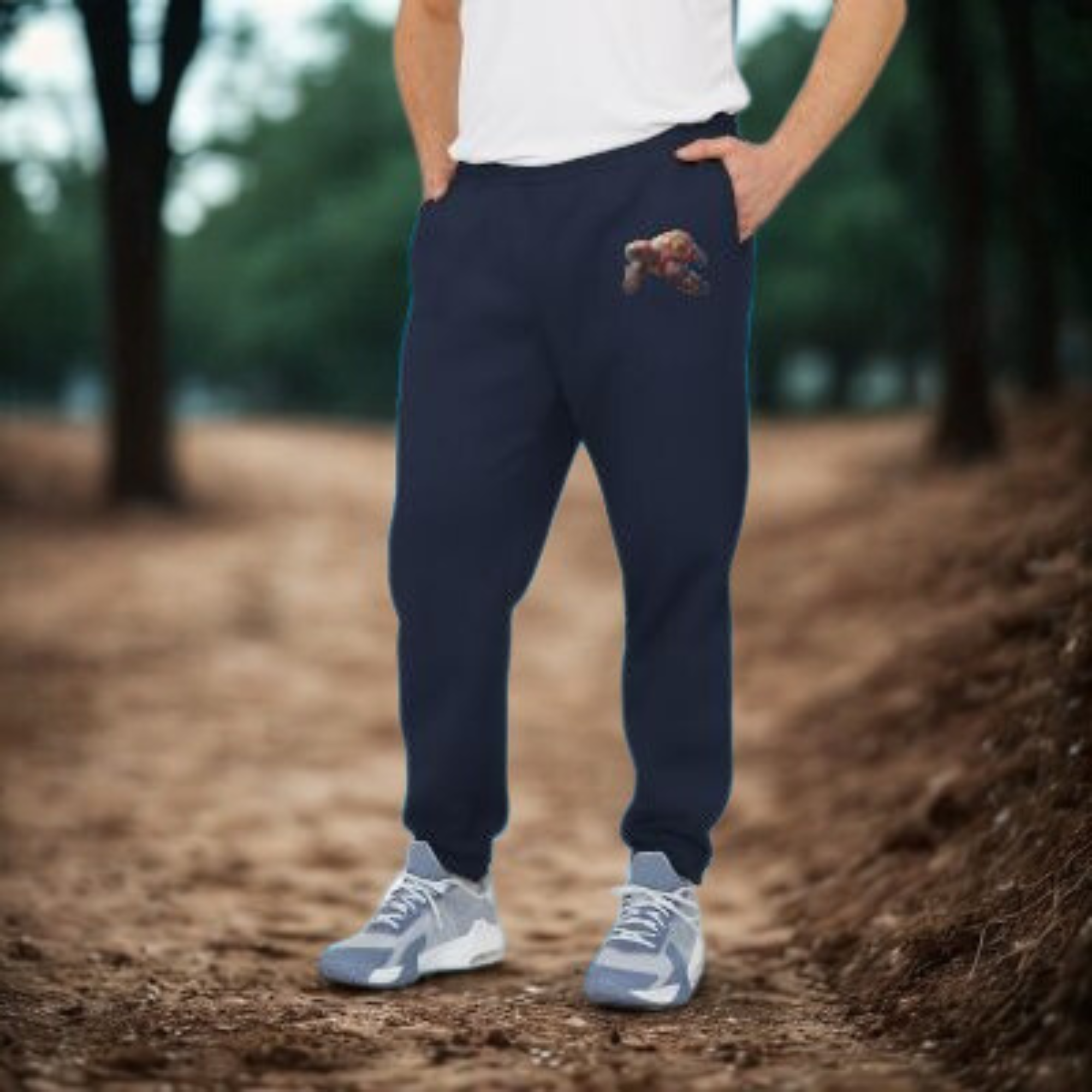 Adidas Sweatpants with Artistic turtle Design product thumbnail image